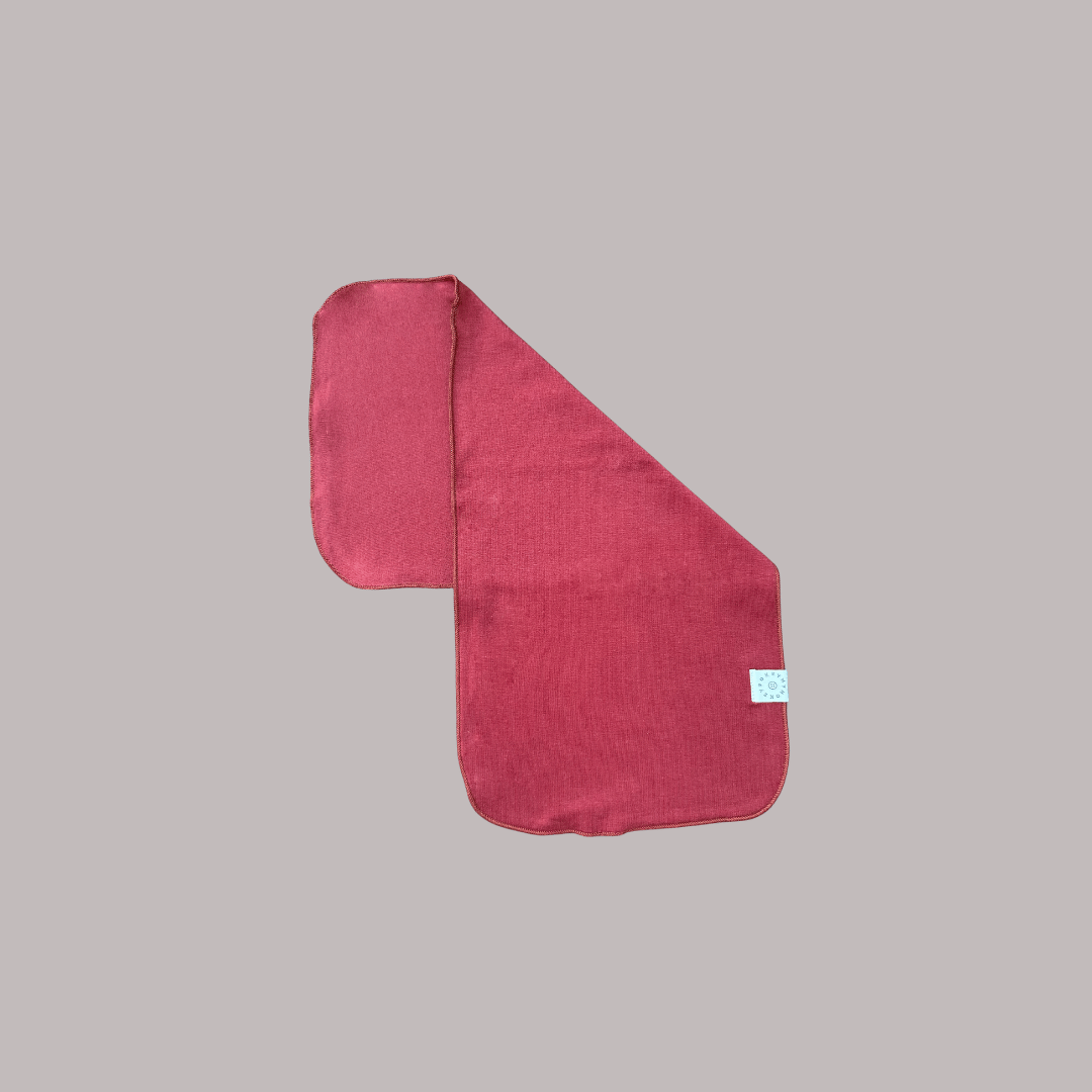 Merlot Stars Burp Cloth Duo