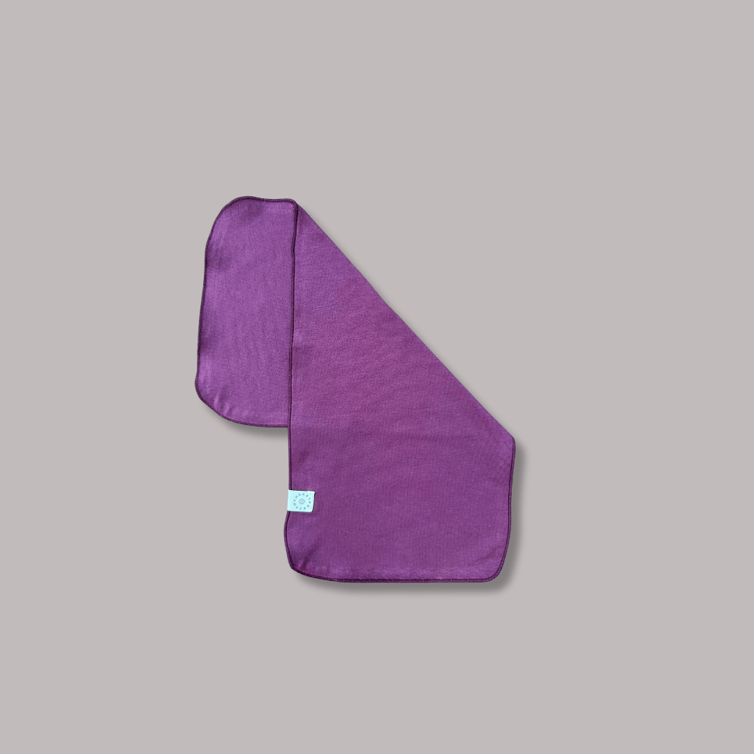 Beetroot Navy Burp Cloth Duo