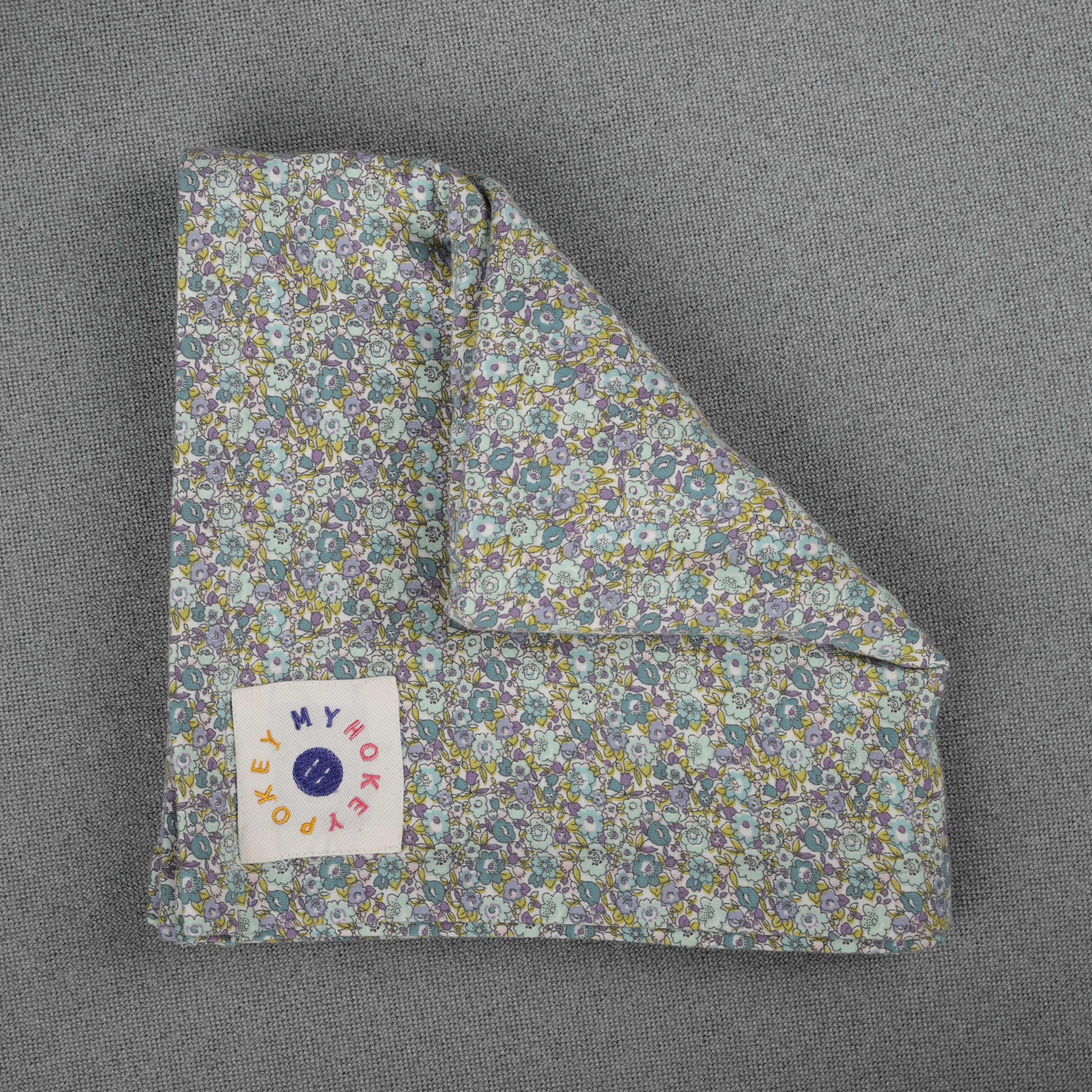 Green Bloom Swaddling Blanket