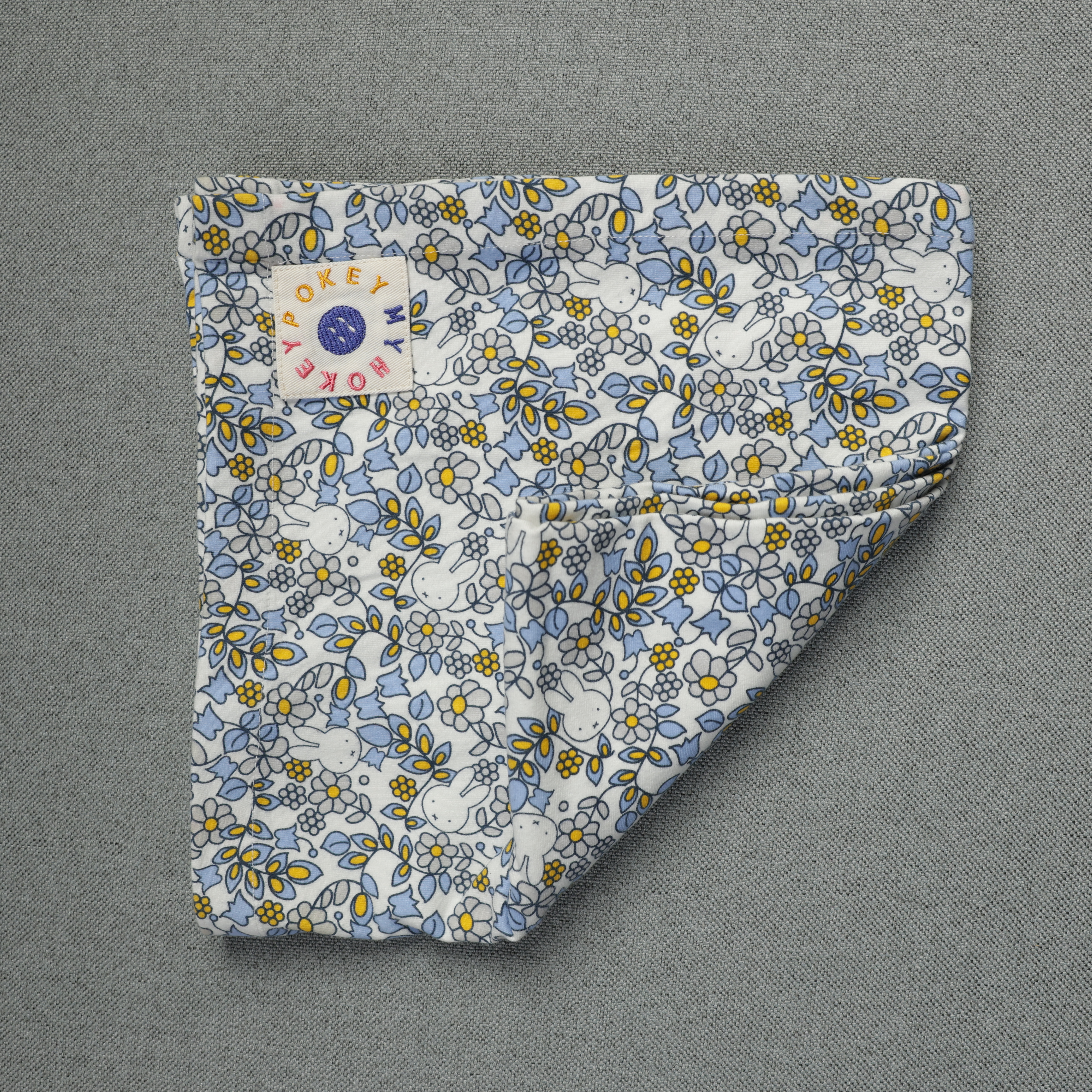 Bunny Bloom Swaddling Blanket