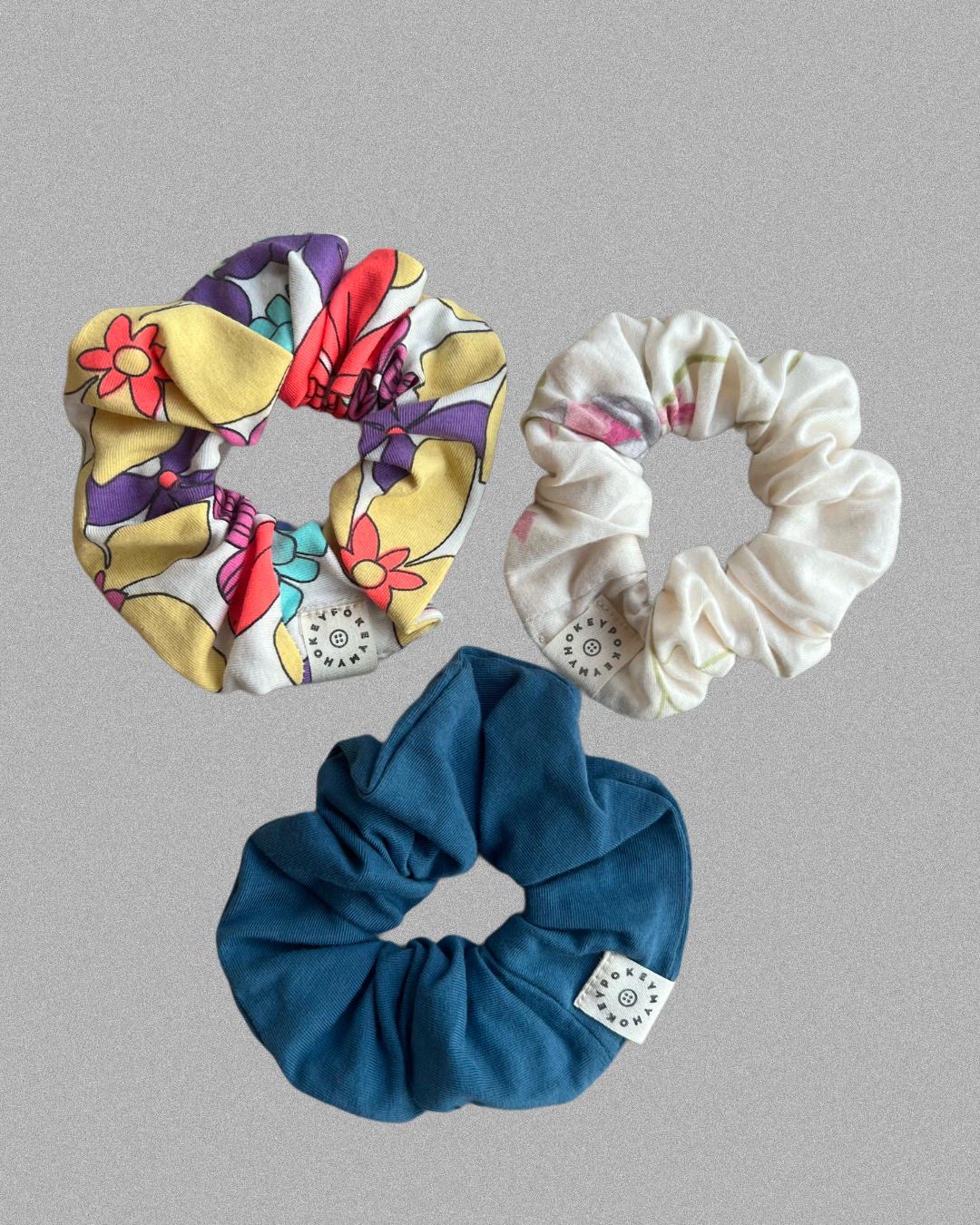 Breezy Blossom Trio Scrunchie Set