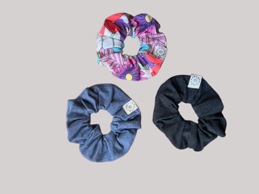 Breezy Blossom Trio Scrunchie Set
