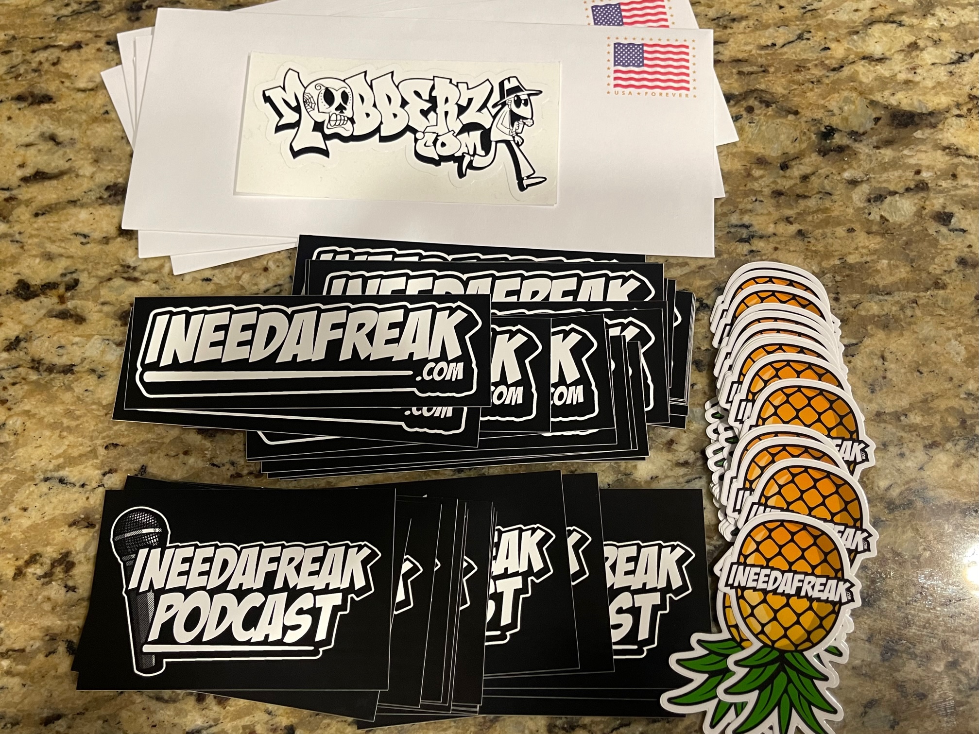 INEEDAFREAK STICKERS