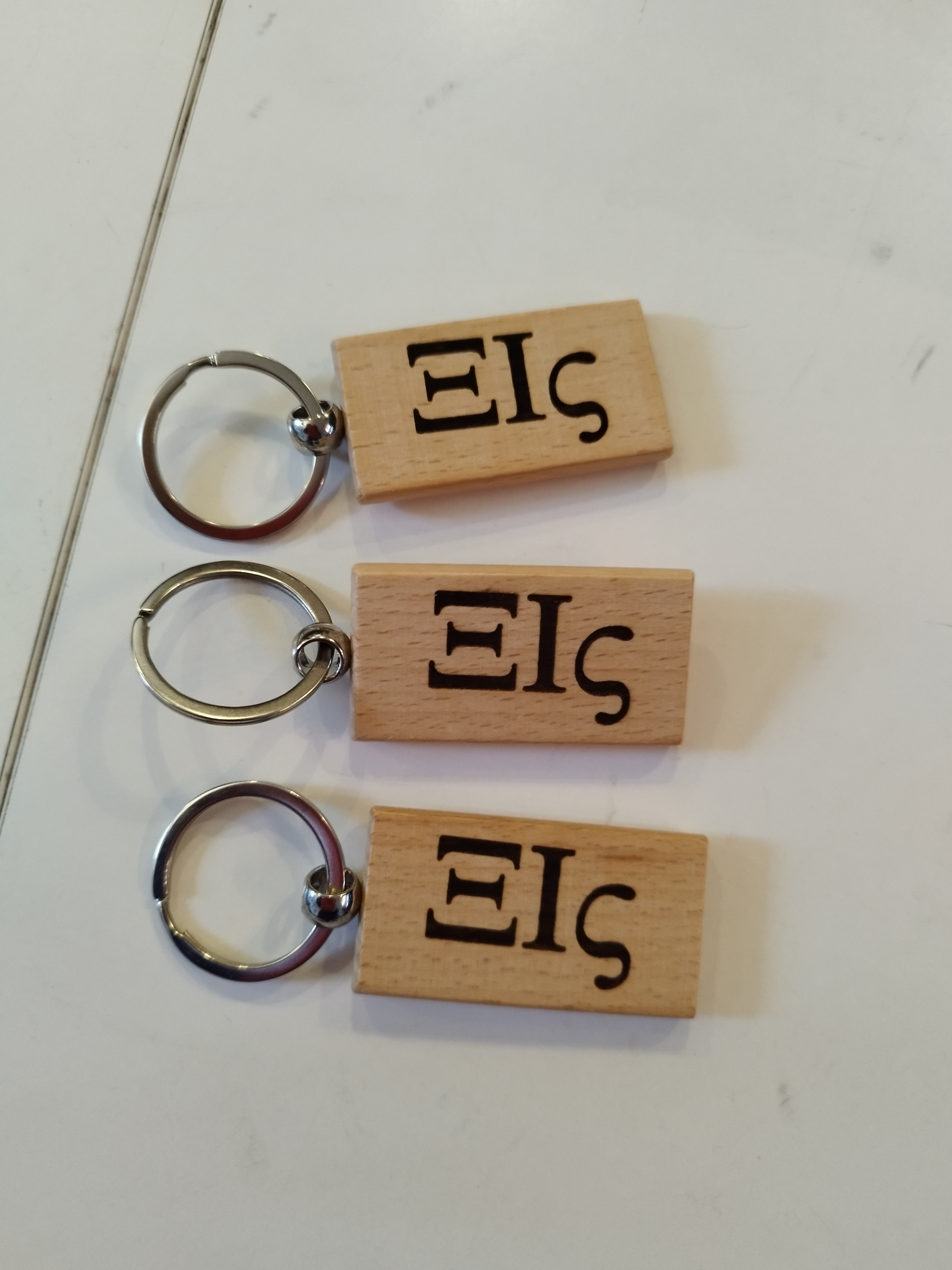 Porte clef gravé 