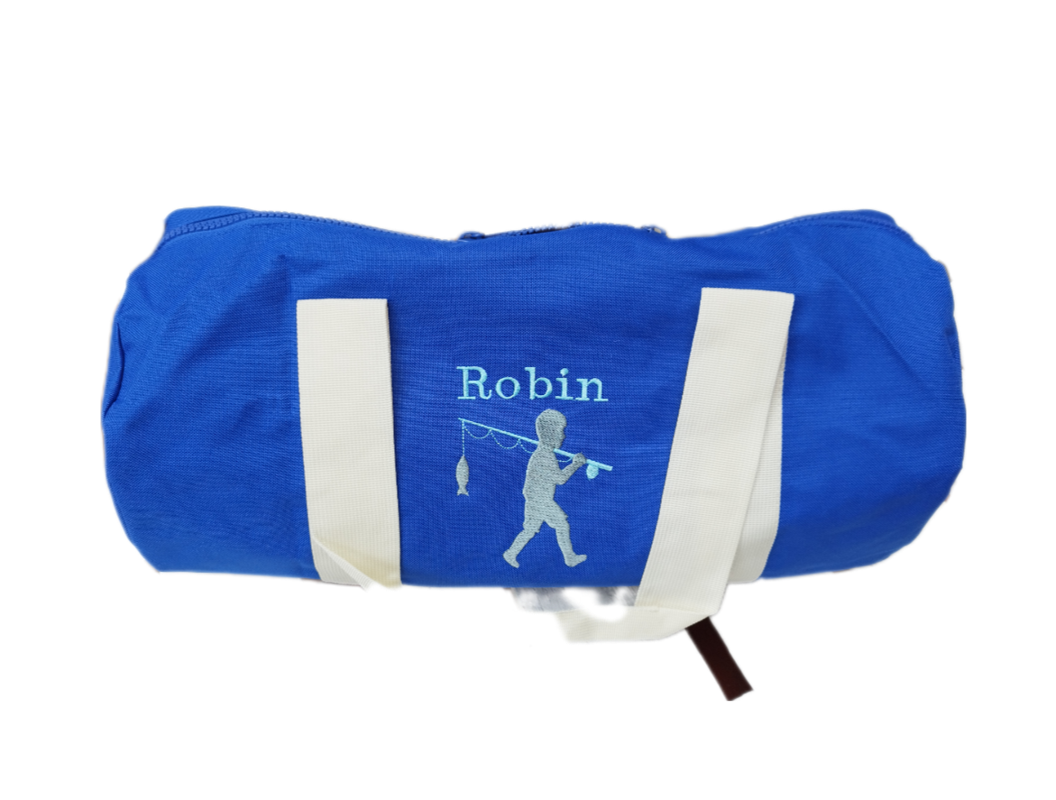 Sac polochon brodé