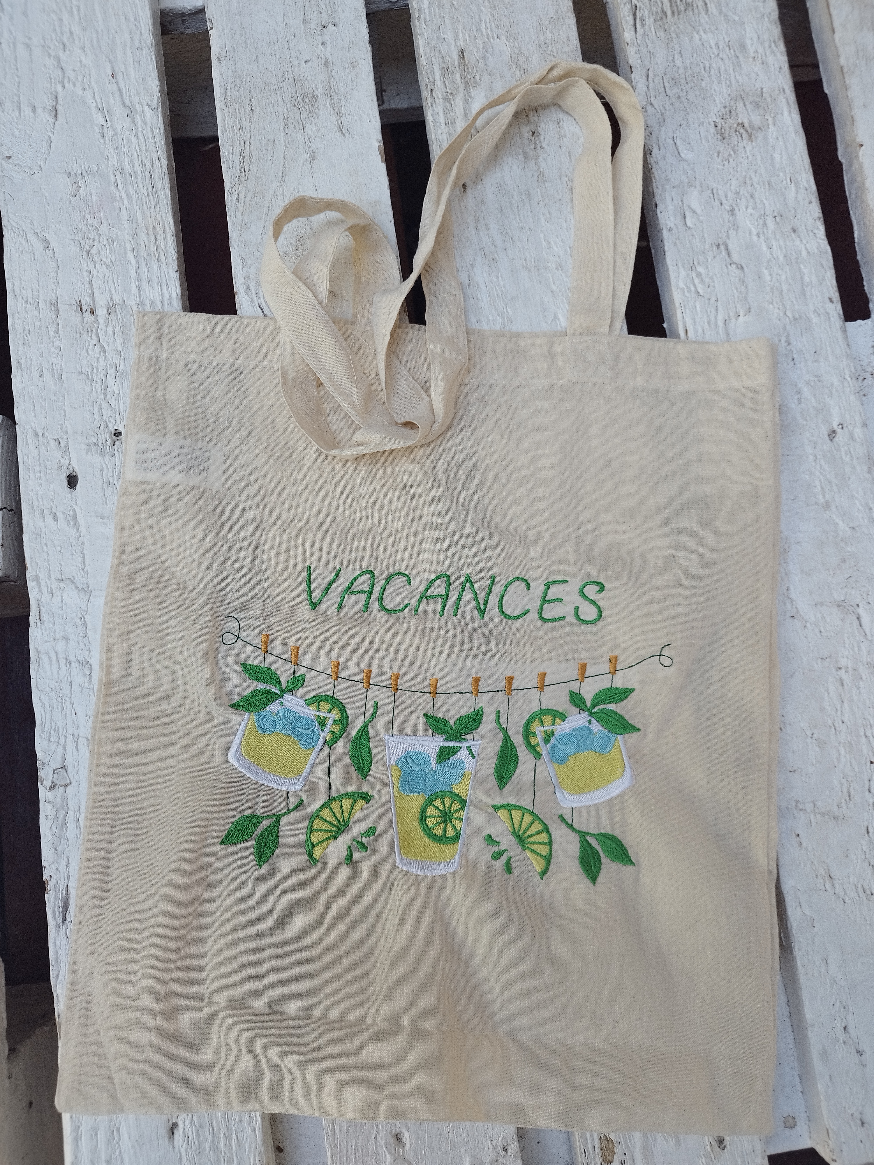Tote bag brodé 