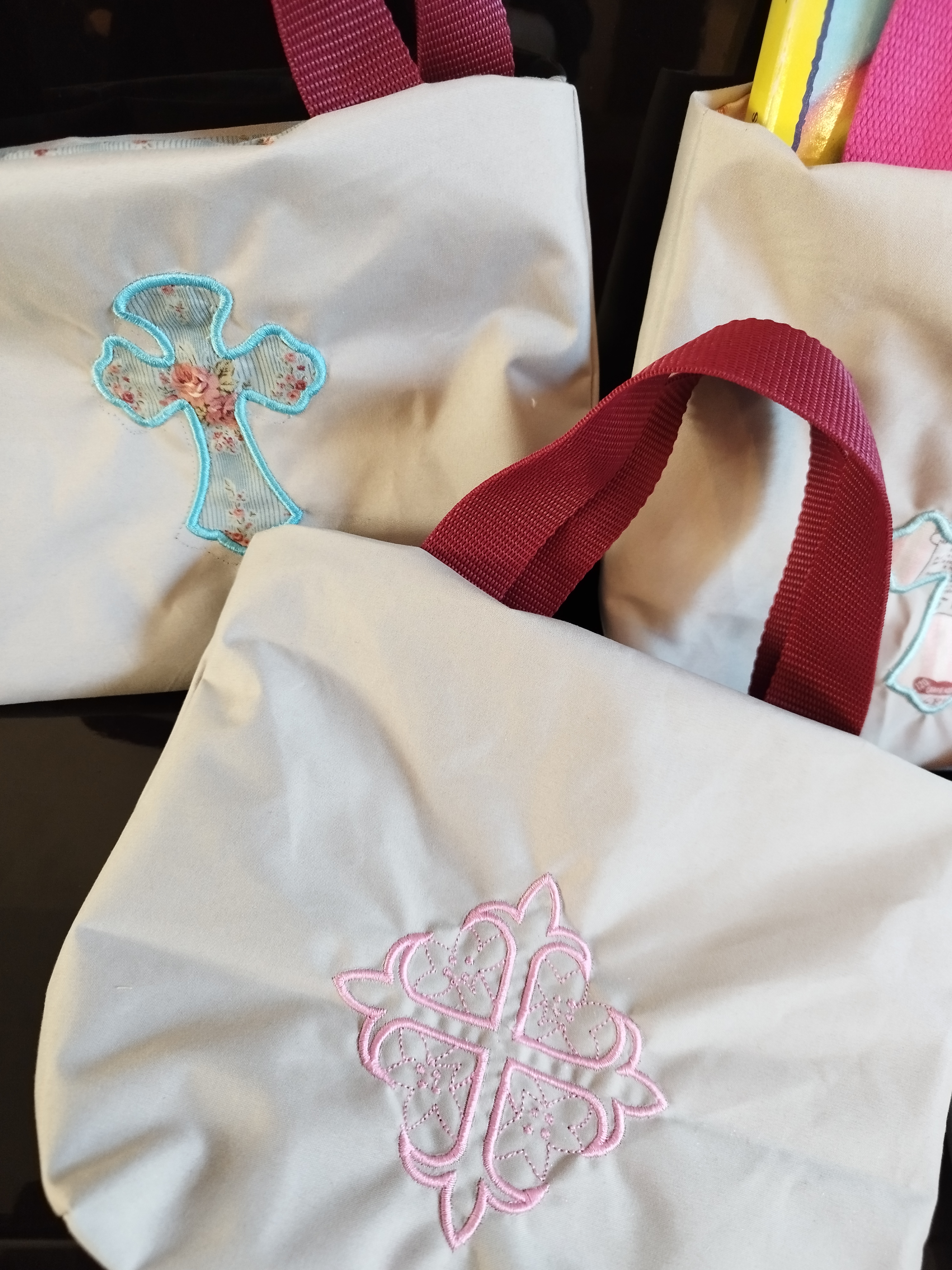Sac de messe doublé et brodé 