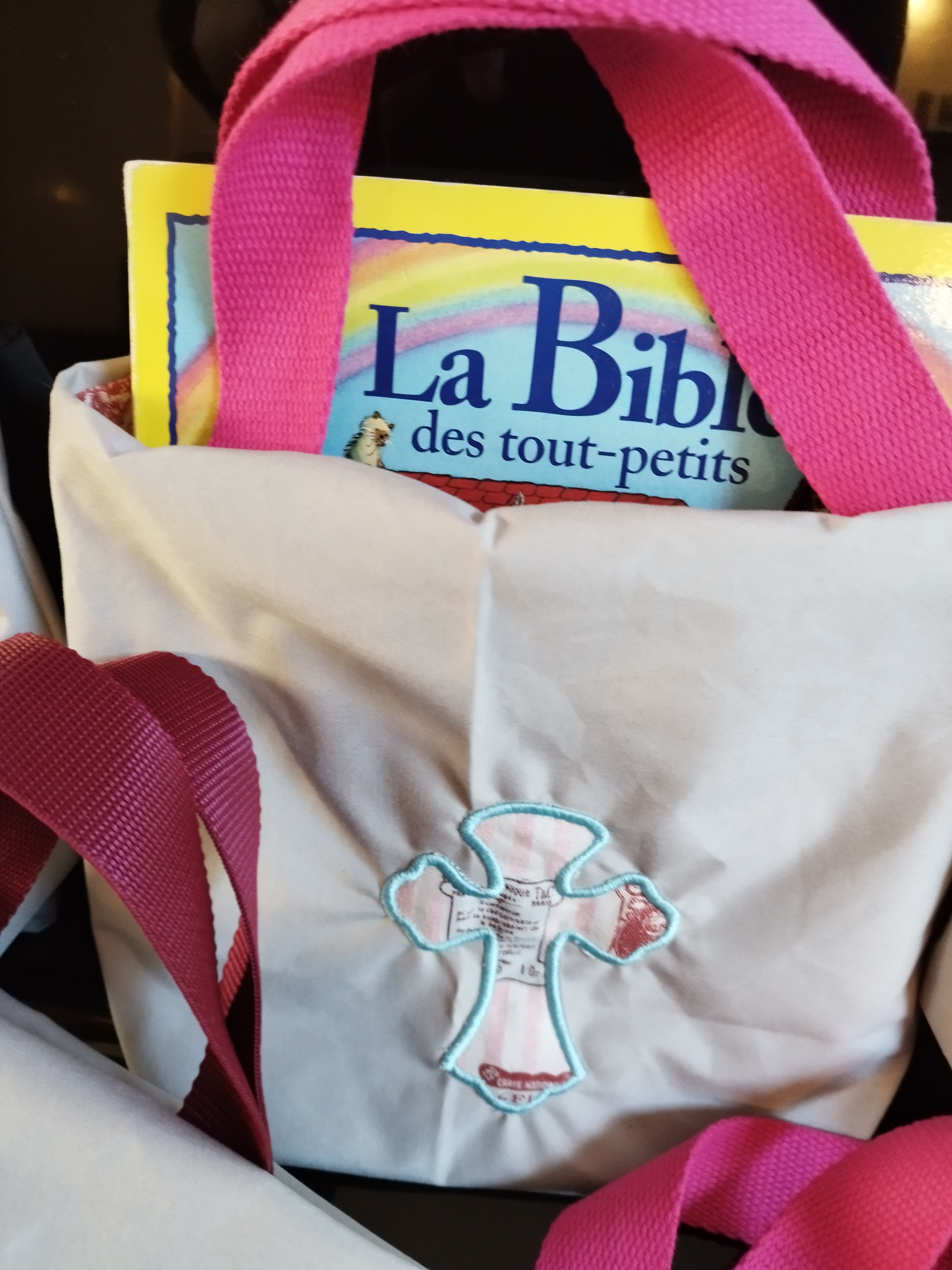 Sac de messe doublé et brodé 