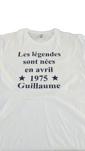 Tee-shirt personnalisé 