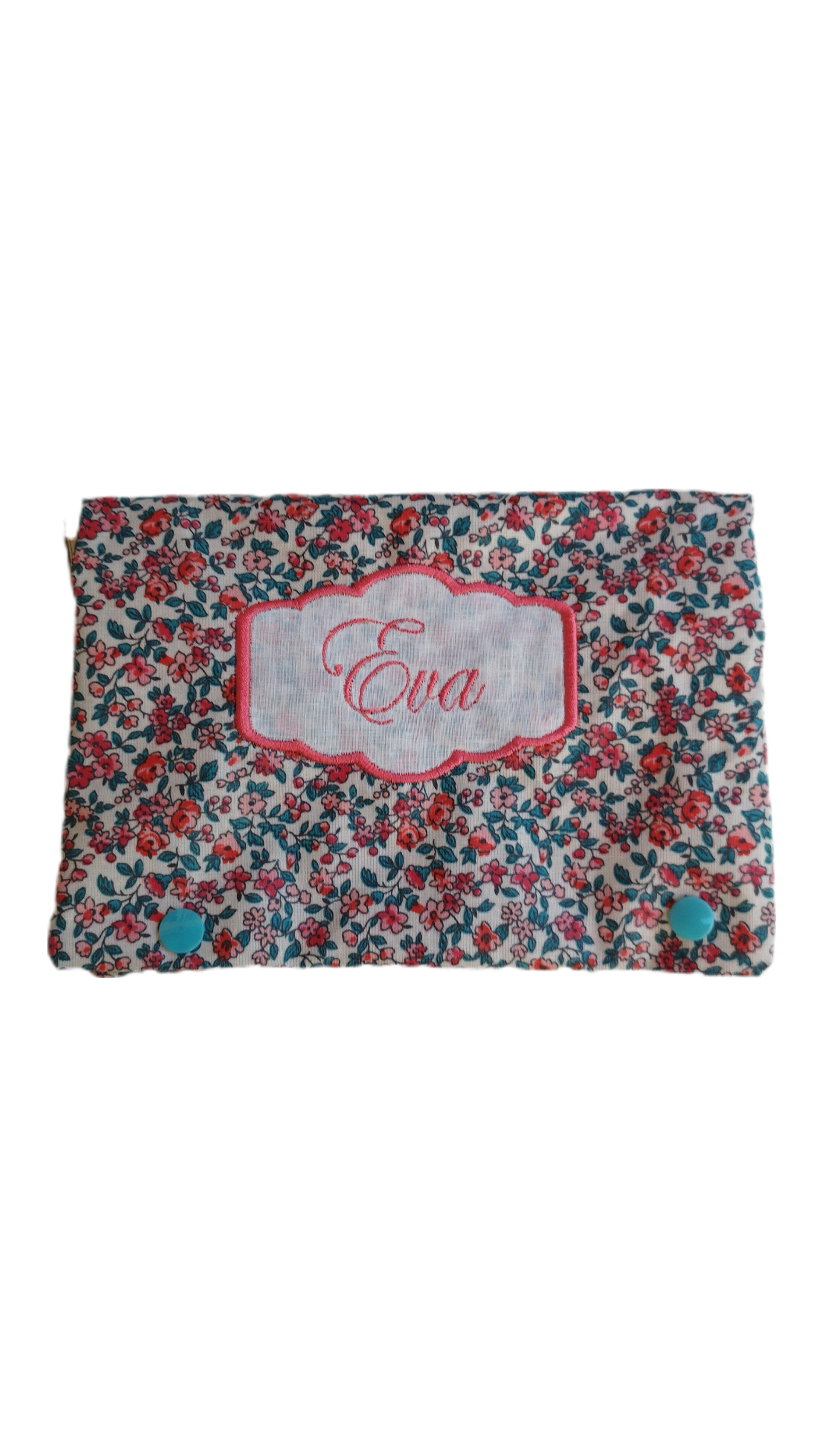 Pochette à bijoux, élastiques, pinces personnalisée 