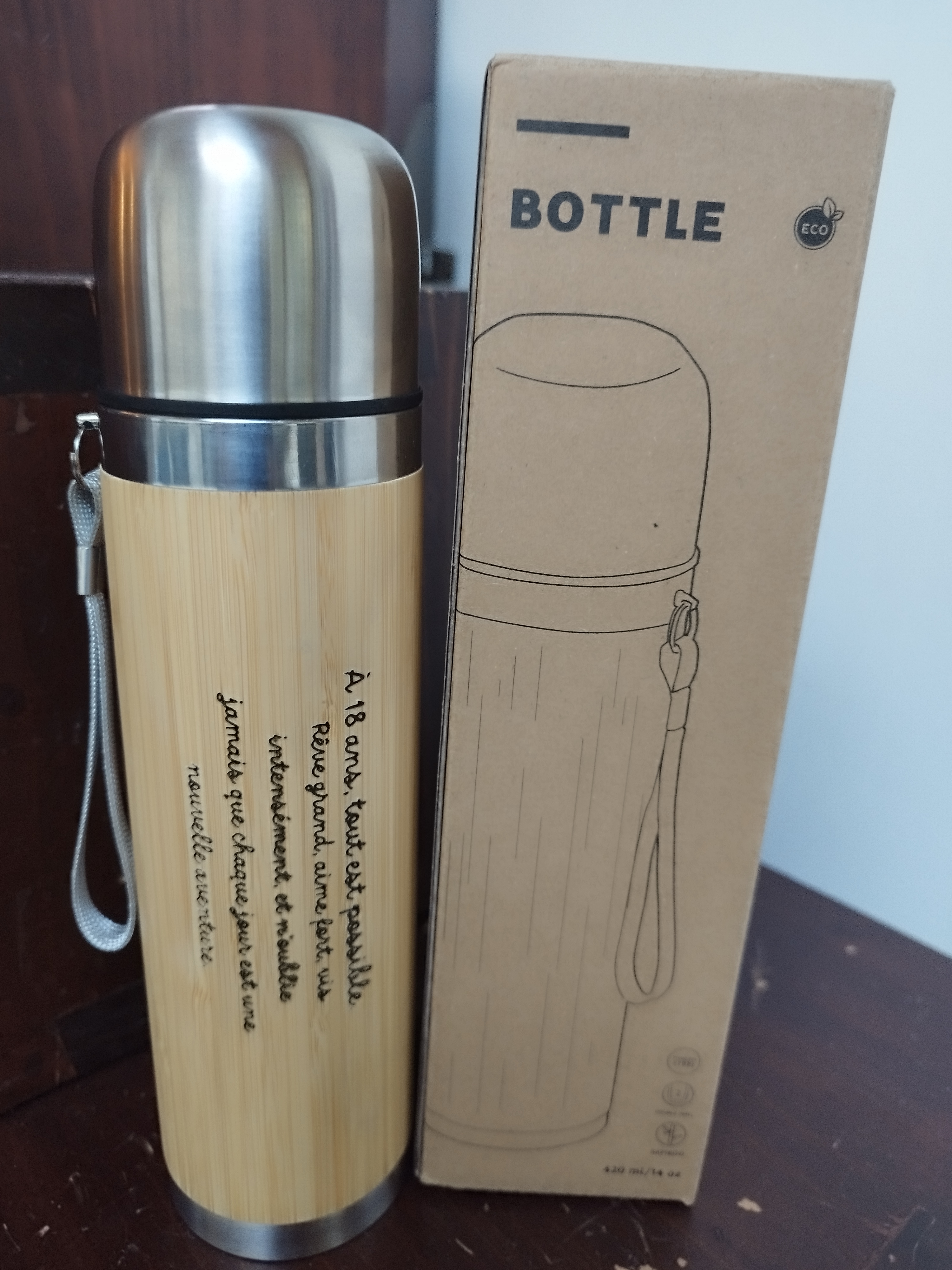 Thermos isotherme personnalisé 