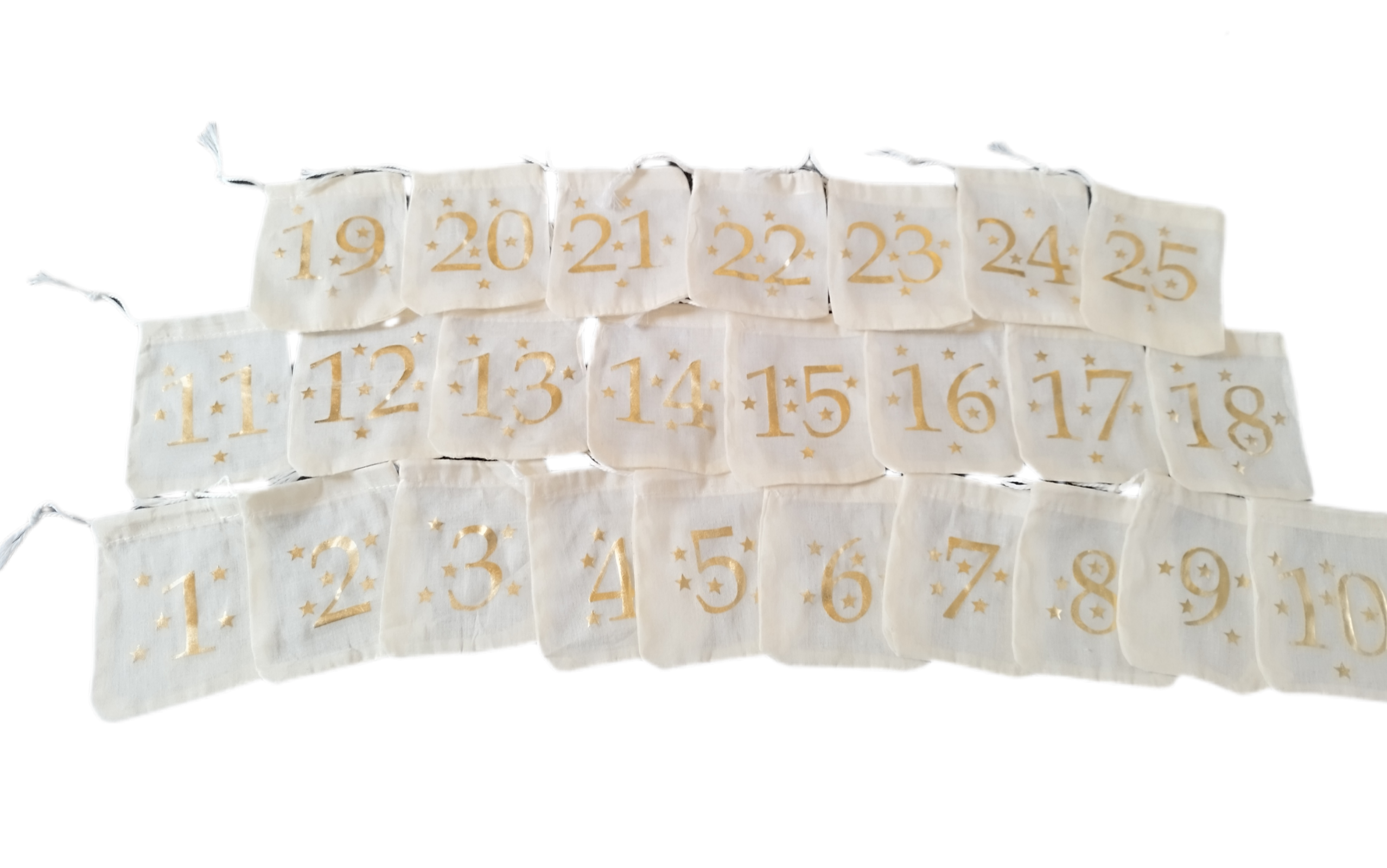 Calendrier de l Avent intemporel à garnir 