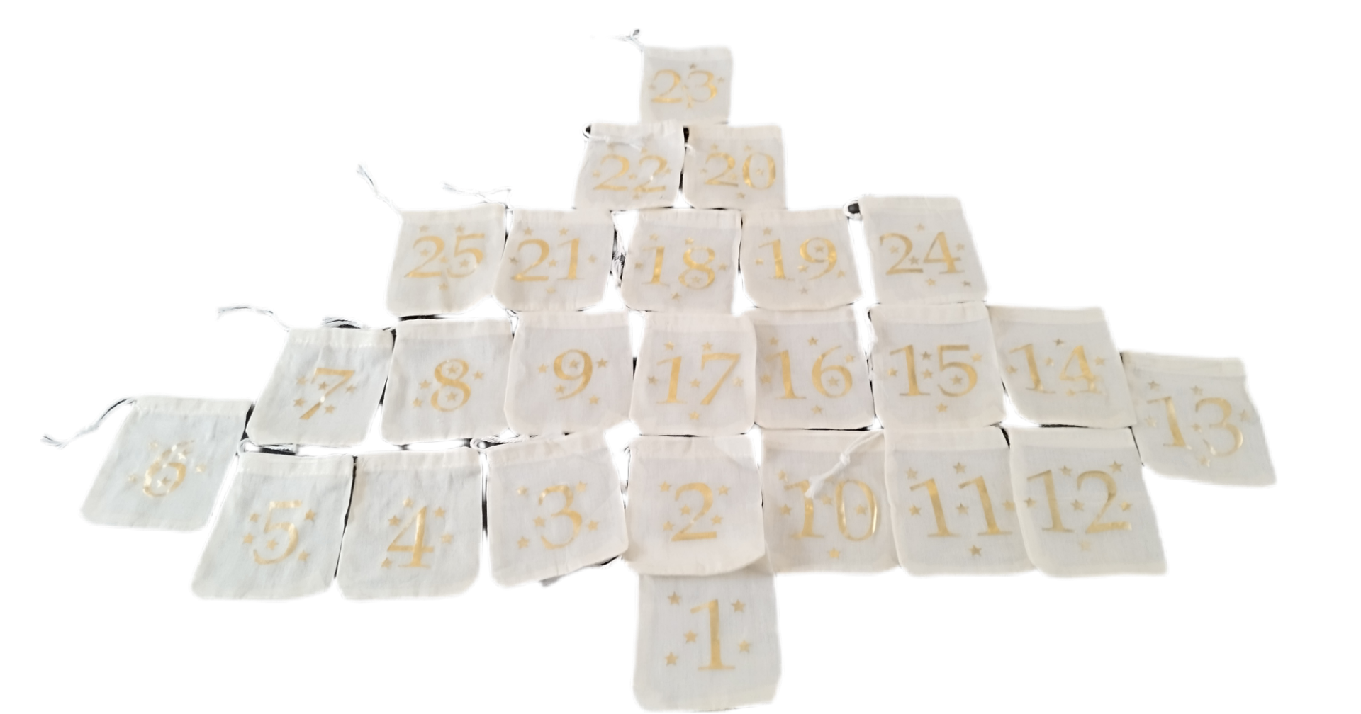 Calendrier de l Avent intemporel à garnir 