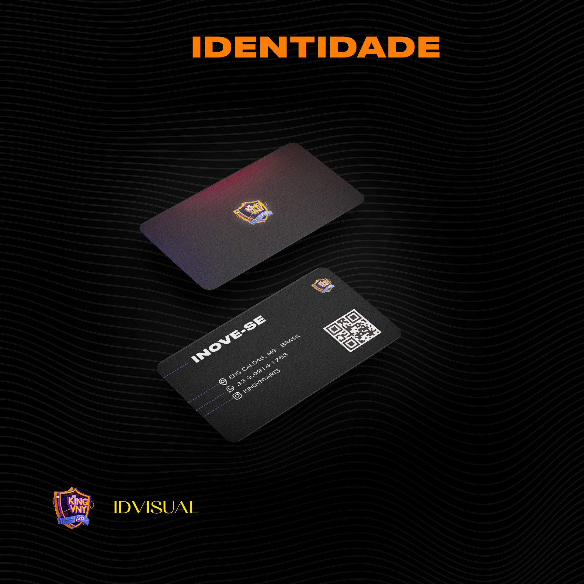 Cartão de Visita Personalizado com logo marca