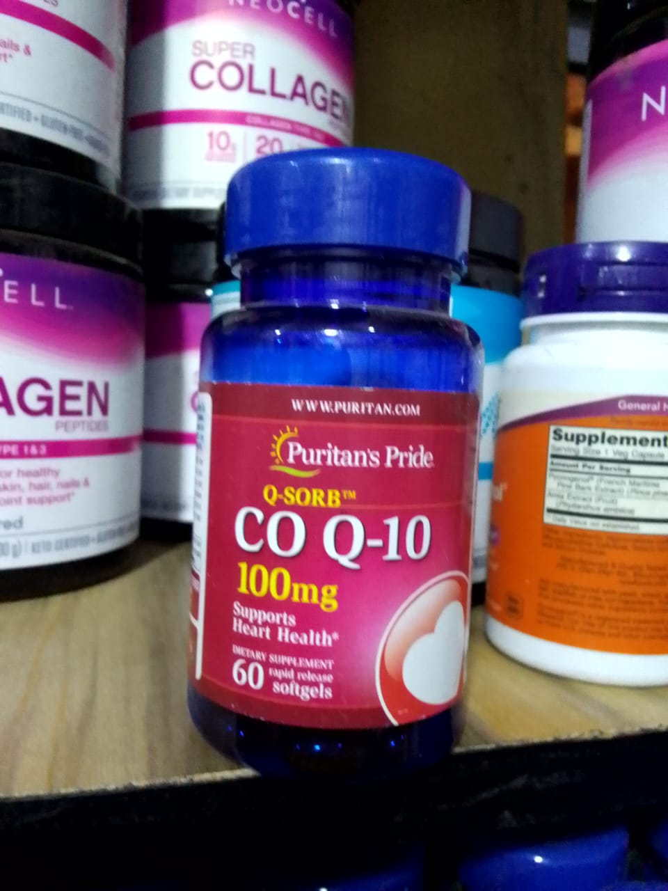 Puritan's Pride Q-Sorb CO Q-10 100mg