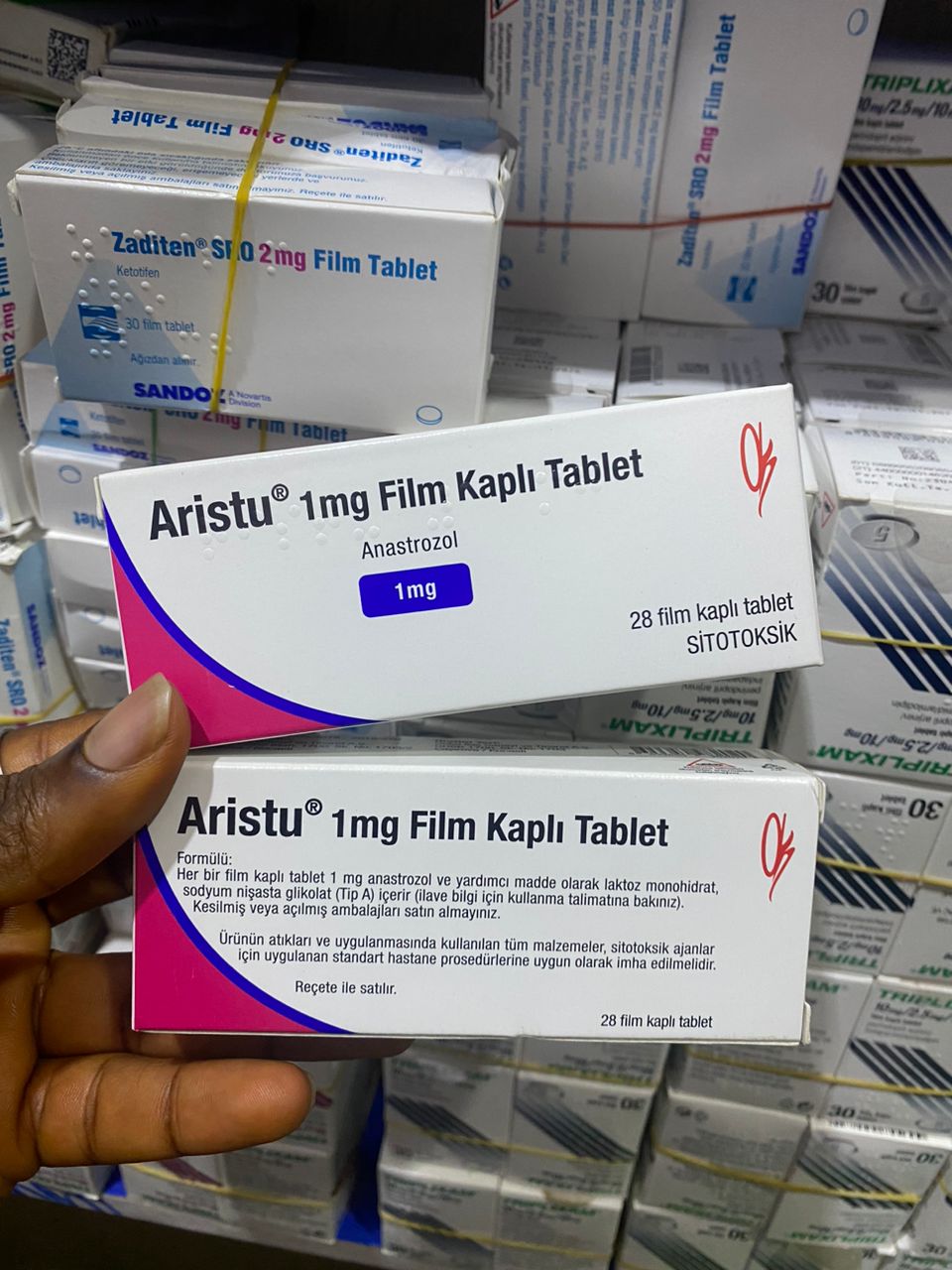 Aristu 1mg Film Kaplı Tablet
