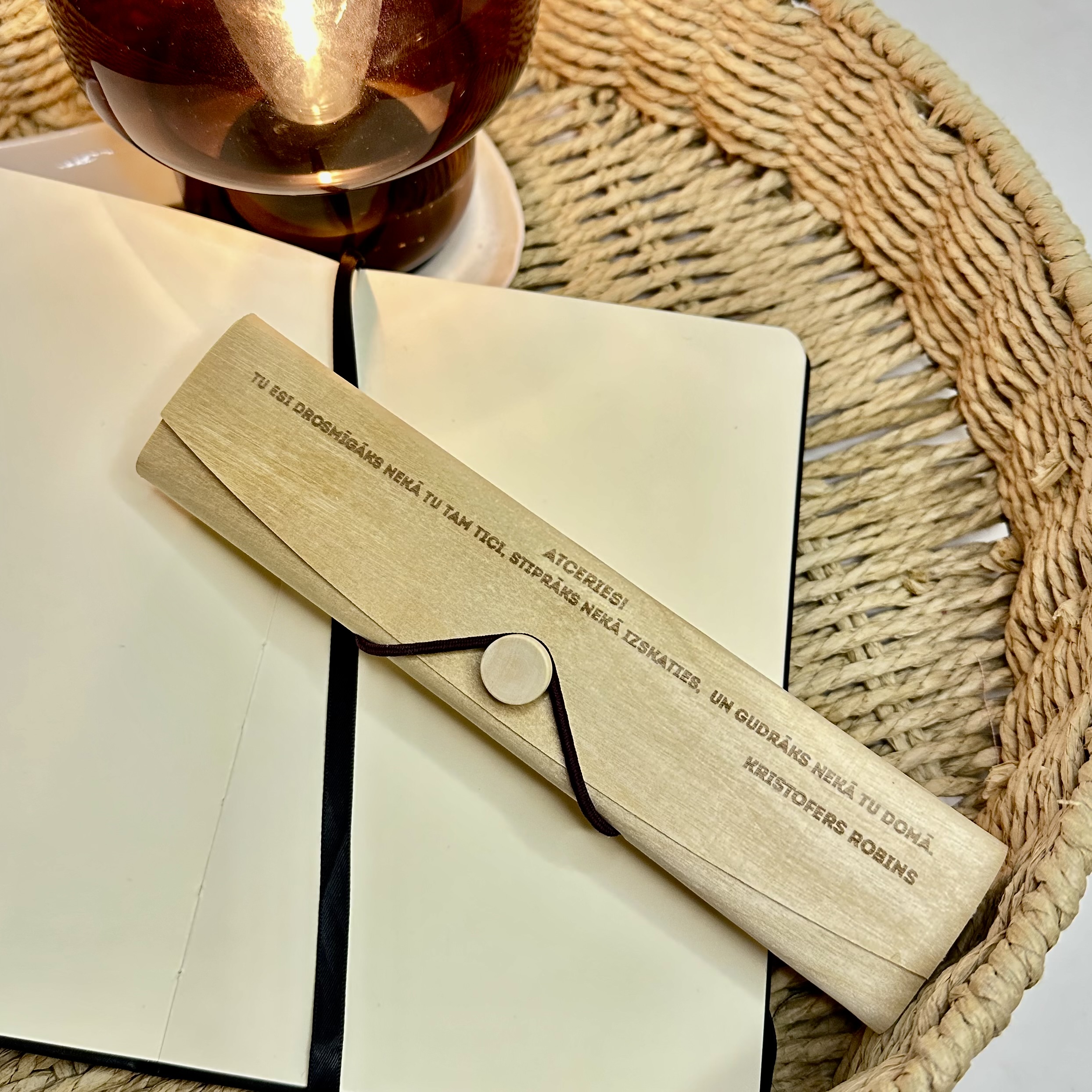 Koka rakstāmpiederumu komplekts – 5 daļas