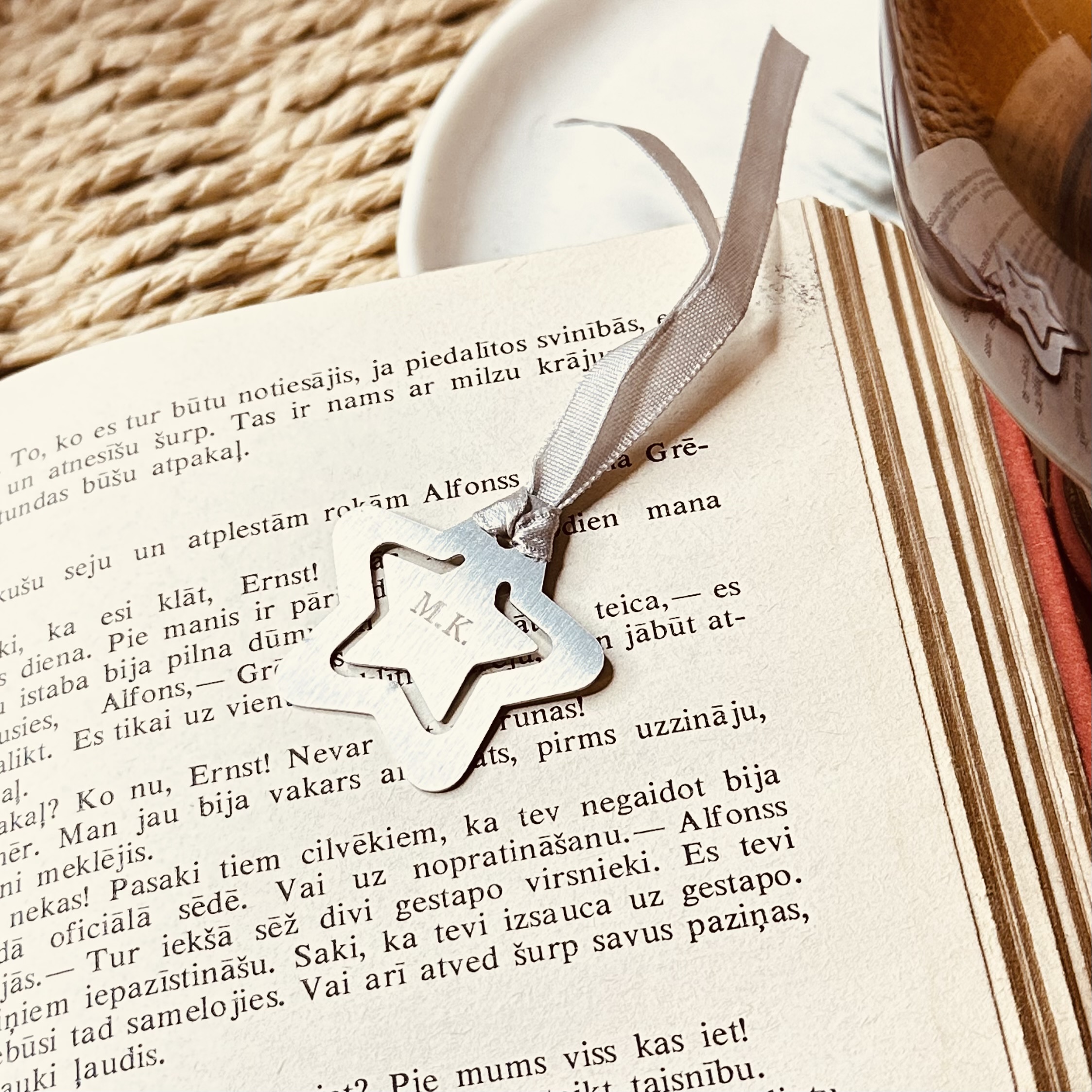 Metāla grāmatzīme Zvaigznīte