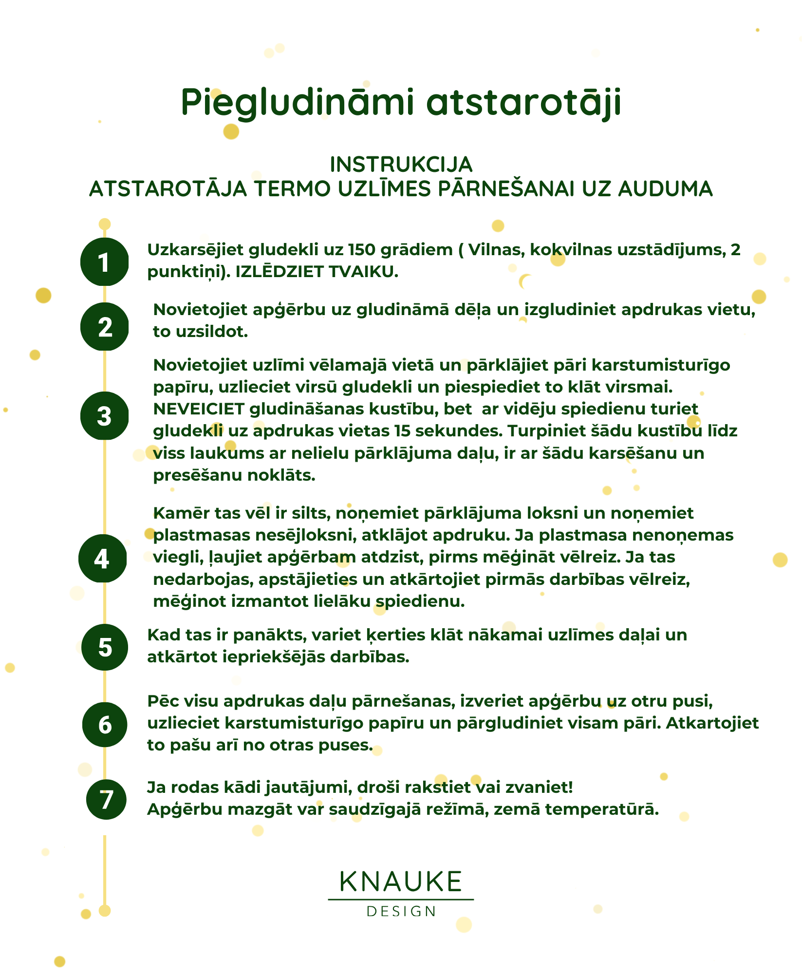 Piegludināmu atstarotāju komplekts- Jautrā kompānija