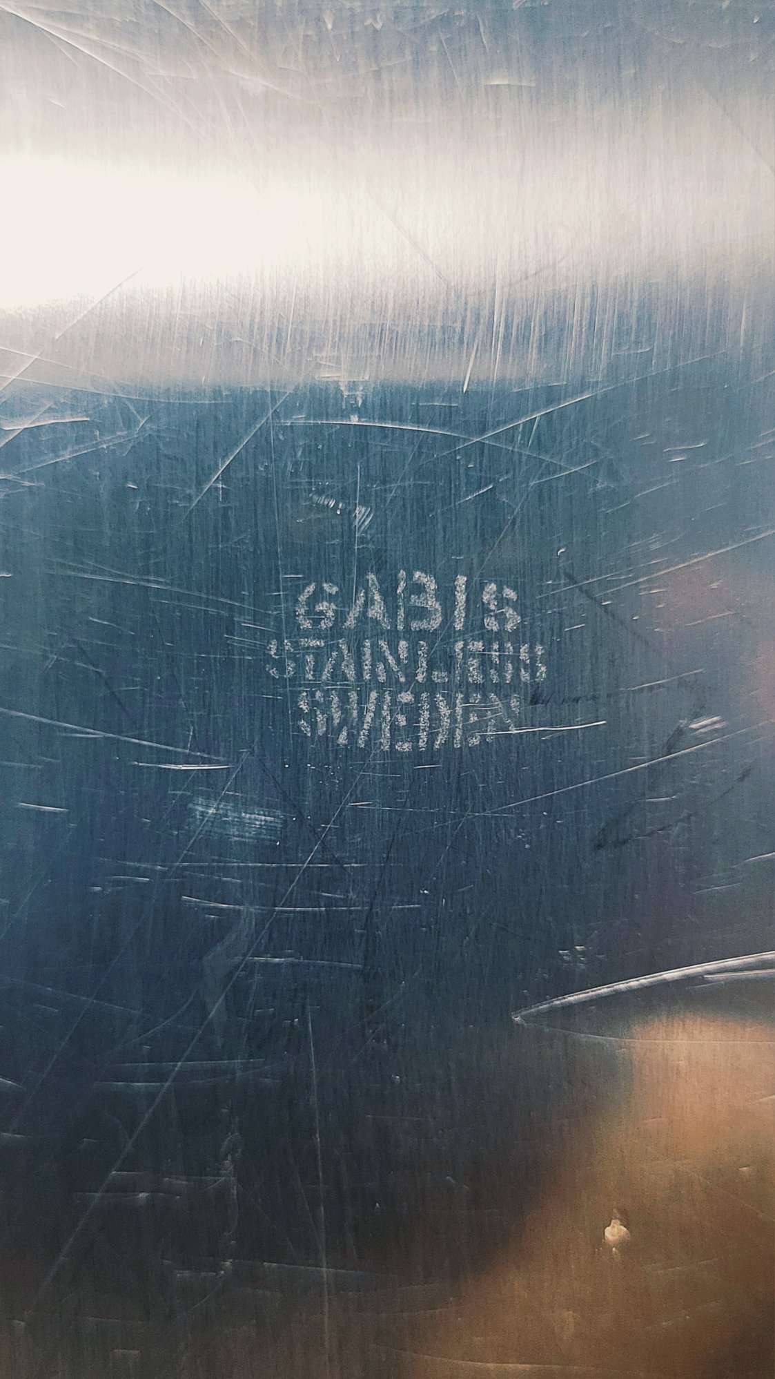 "Gabis" plieno padėklas