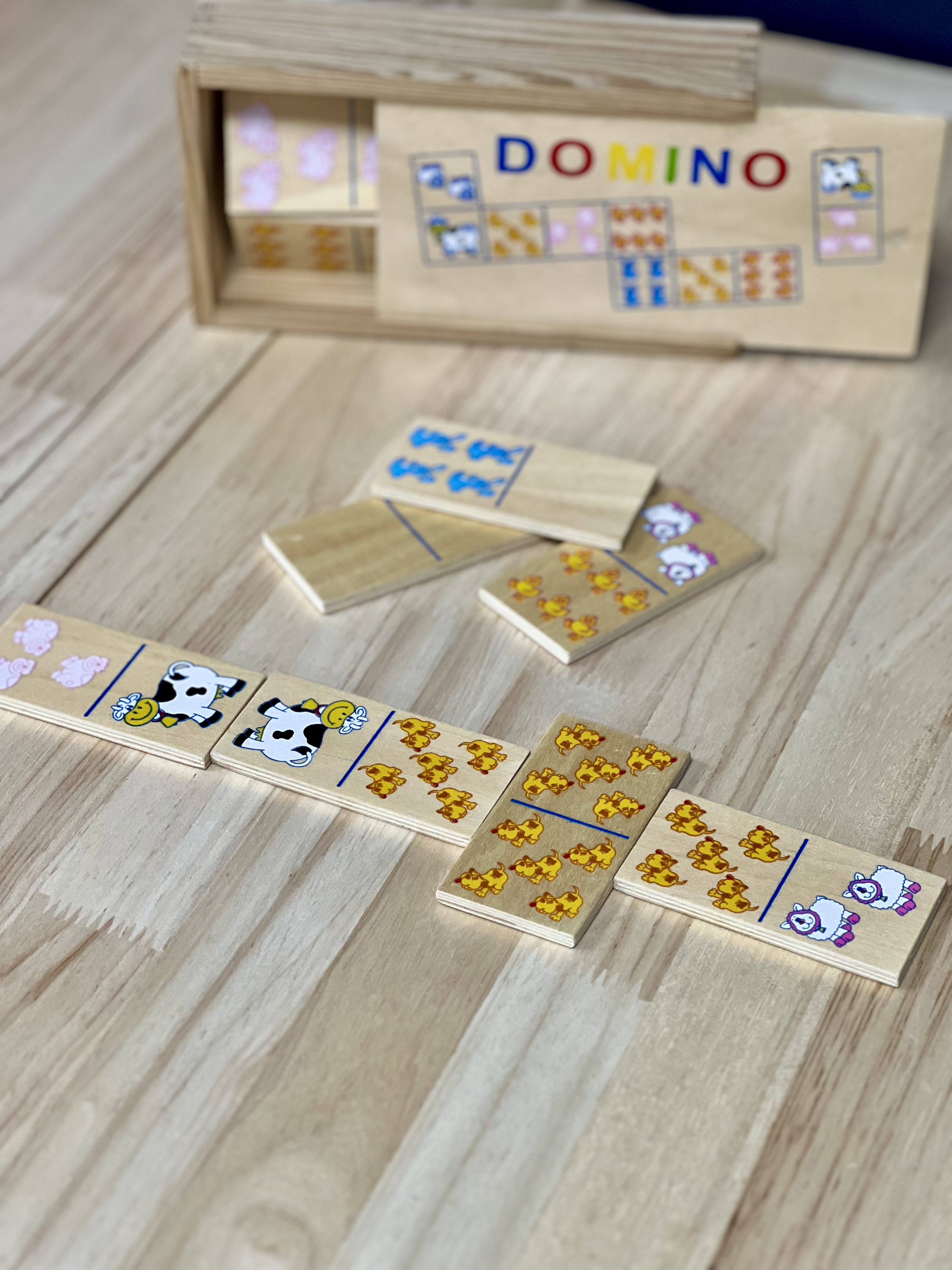 Medinis gyvūnų domino