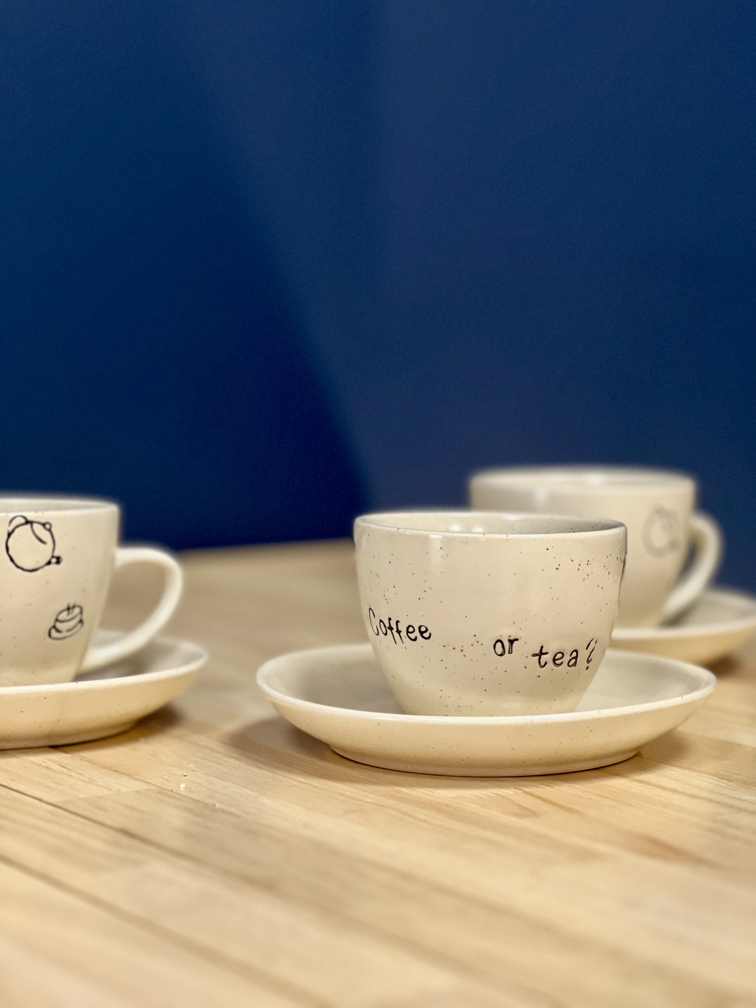 Puodeliai "Coffee or tea?"