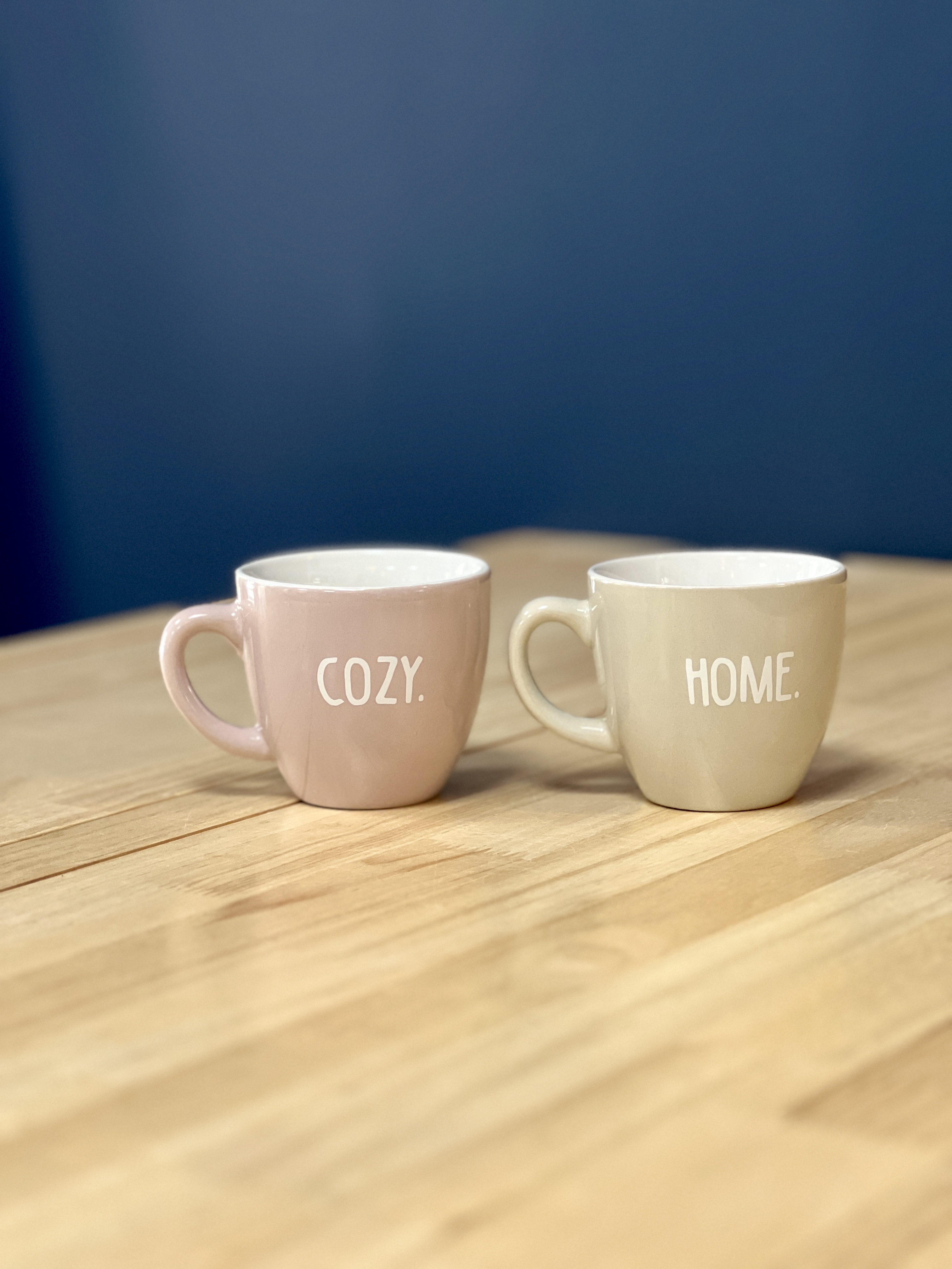 Keramikiniai puodeliai "Cozy. Home"