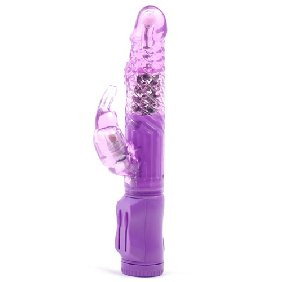 PURPLE CLASSIC THRUSTING RABBIT VIBRATOR
