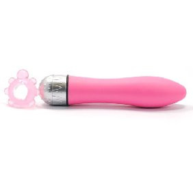 CUTE PASSION MISSILE VIBE W/COCKRING (PINK)