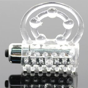 7-FUNCTION VIBRATING CLIT FLICKER (CLEAR)