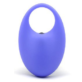 BLUE SILICONE COCK RING