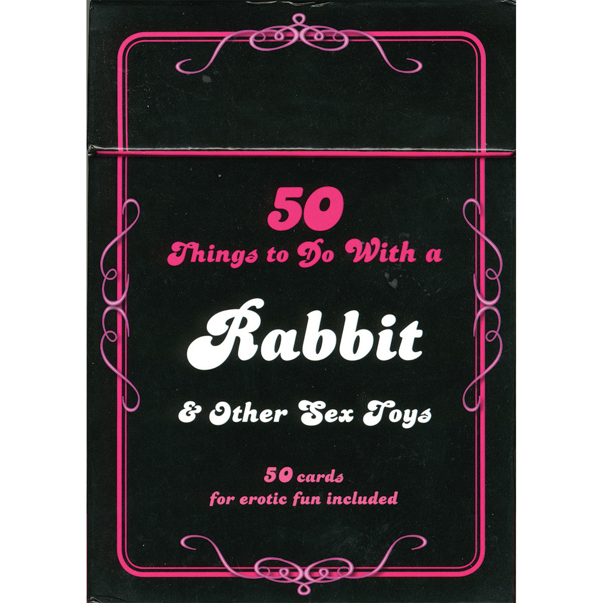 50 THINGS TO DO WITH A RABBIT AND OTHER SEX TOYS CARD DECK
