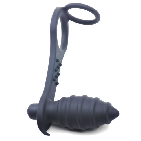 TORPEDO ANAL PLUG W/ RINGS