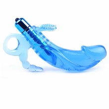 Triple Threat Scorpion Dildo Vibrator (Blue)
