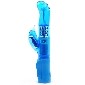 BLUE G-SPOT VIBRATOR WITH ROTATING BALLS