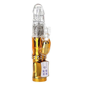 GOLD PLATED RABBIT VIBRATOR