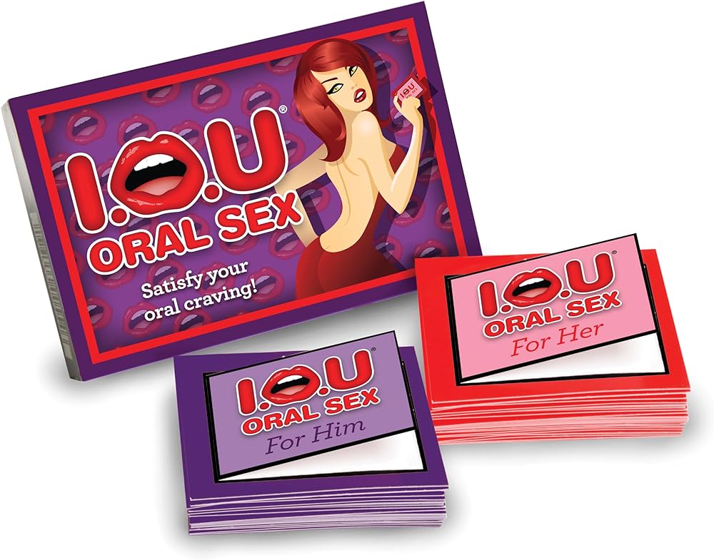 I.O.U ORAL SEX CARD GAME