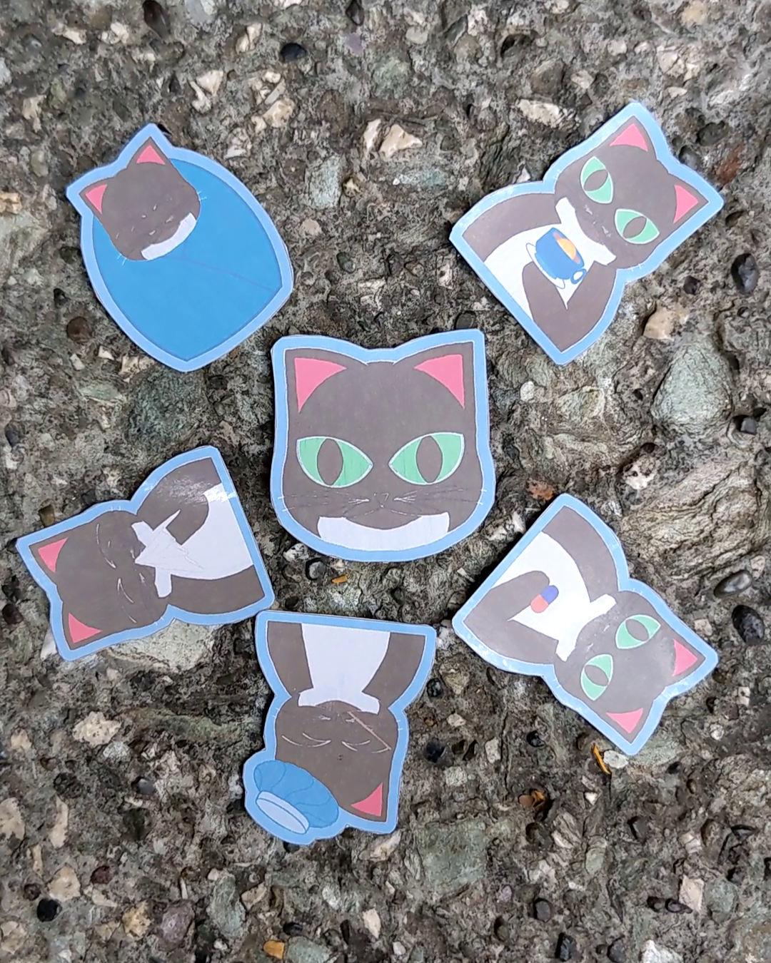 Get well soon, Basil Journal Stickers
