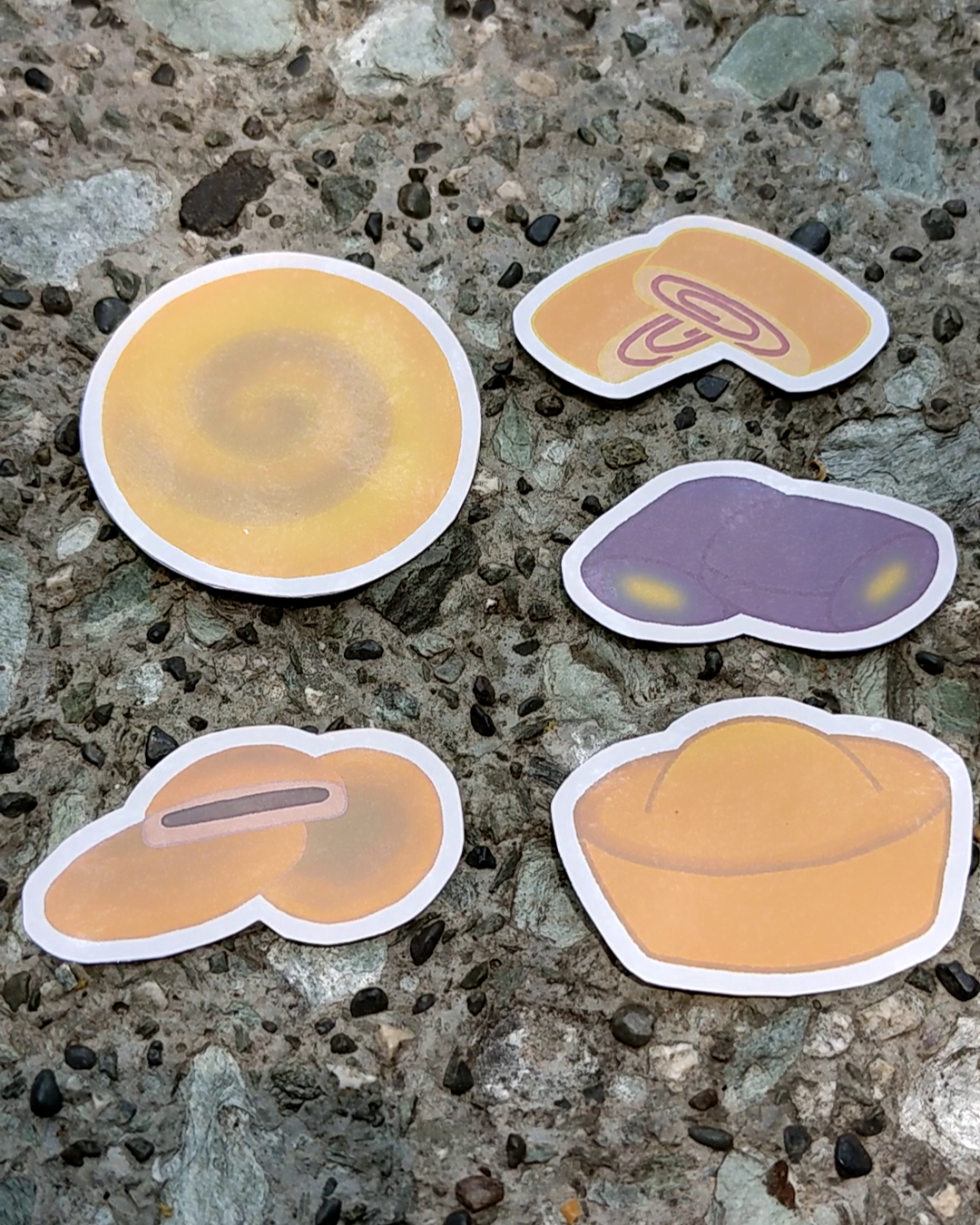 Tinapay Journal Stickers