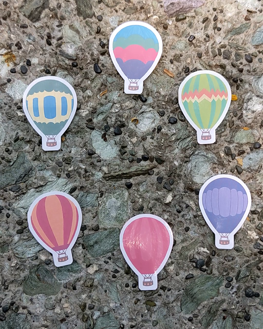 Up, Up, and Away! Journal Stickers