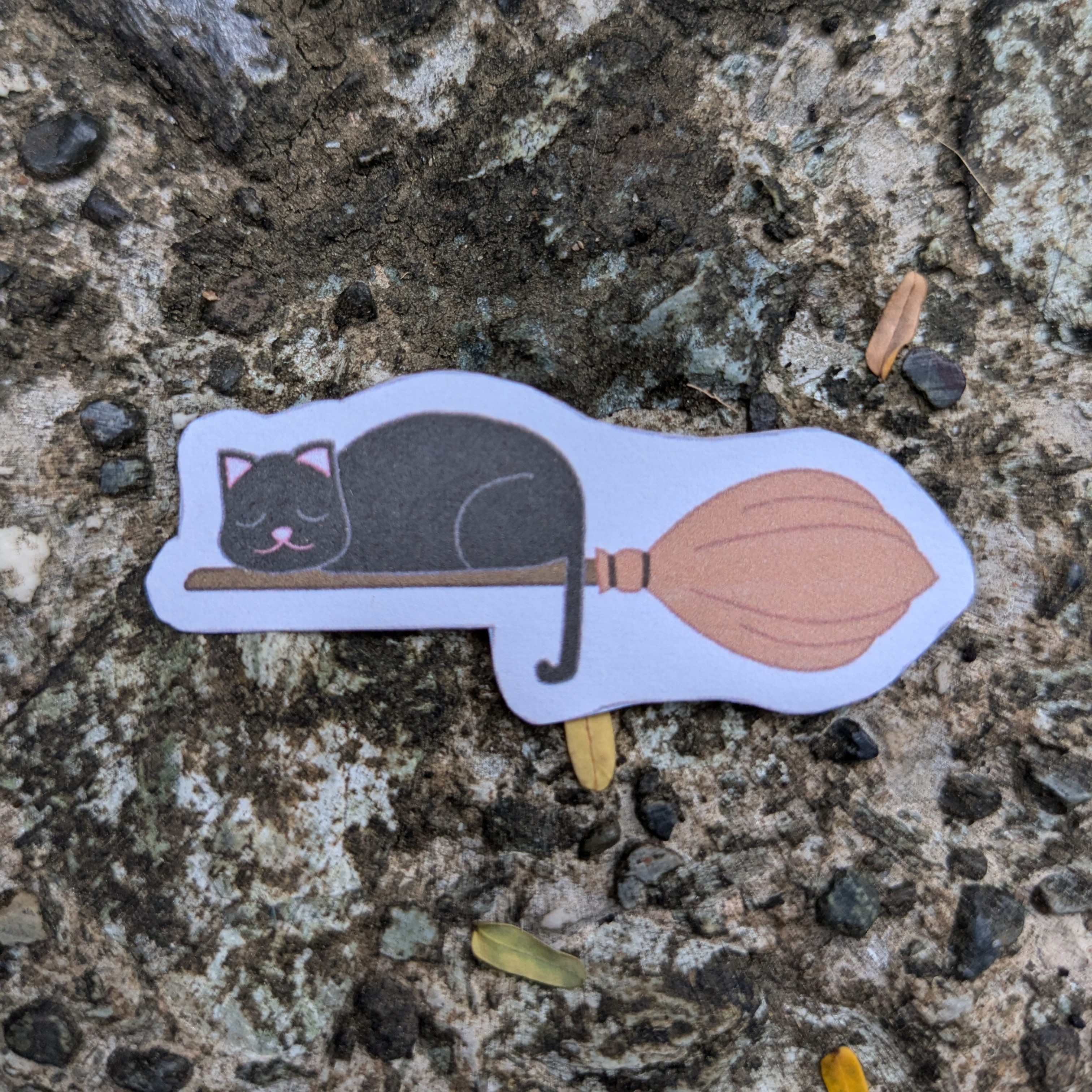 Spooky Cats Journal Stickers