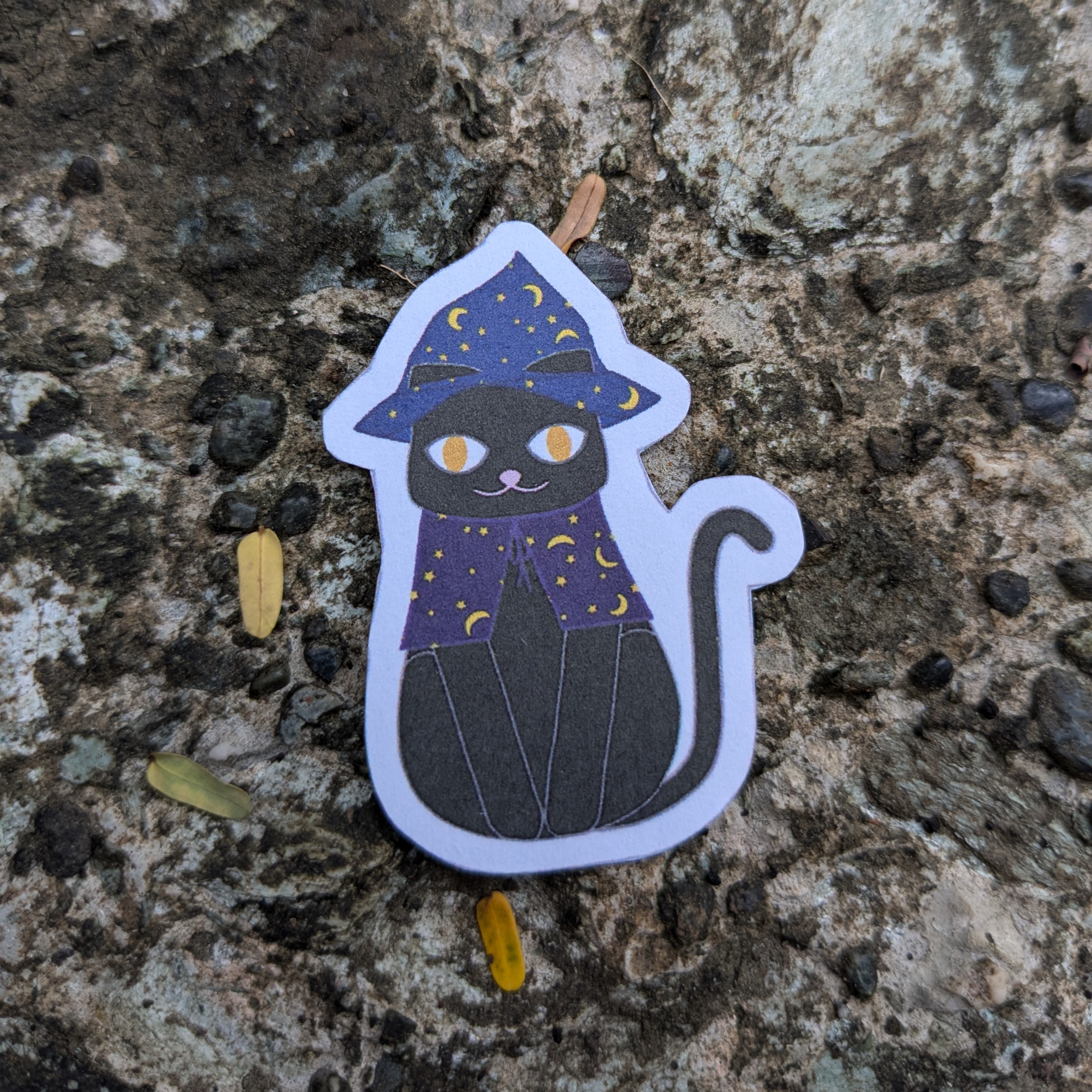 Spooky Cats Journal Stickers