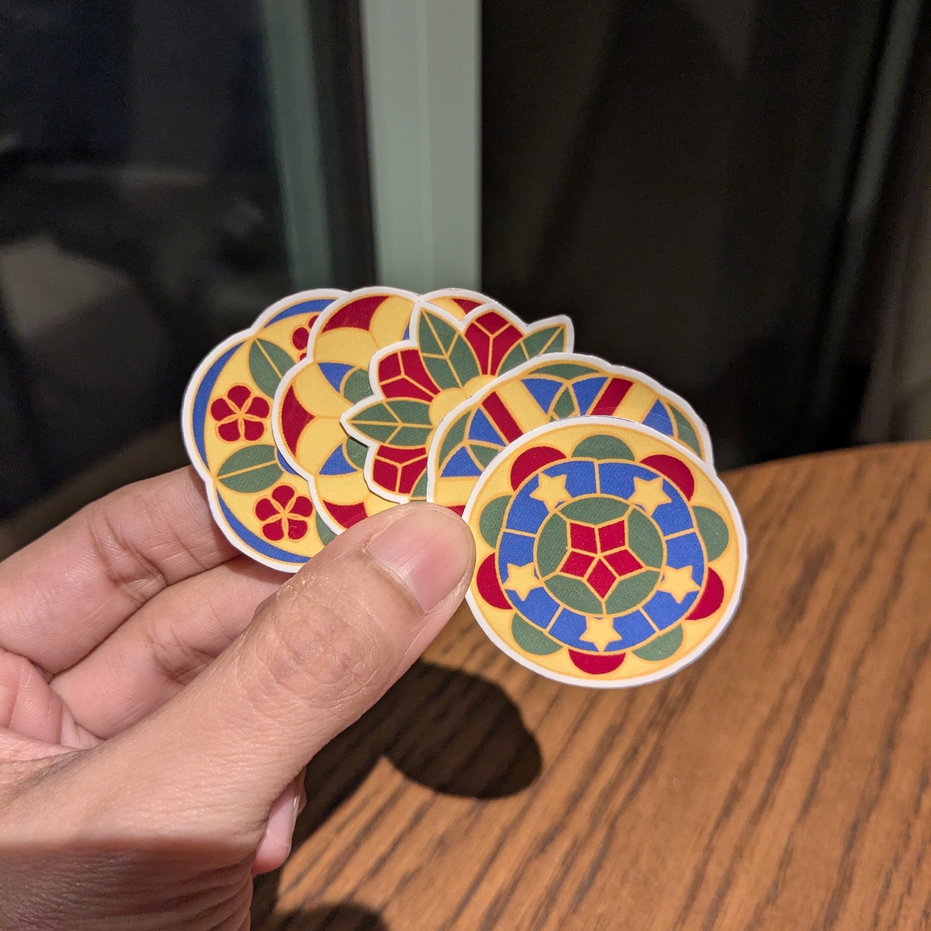Parol Water Resistant Stickers