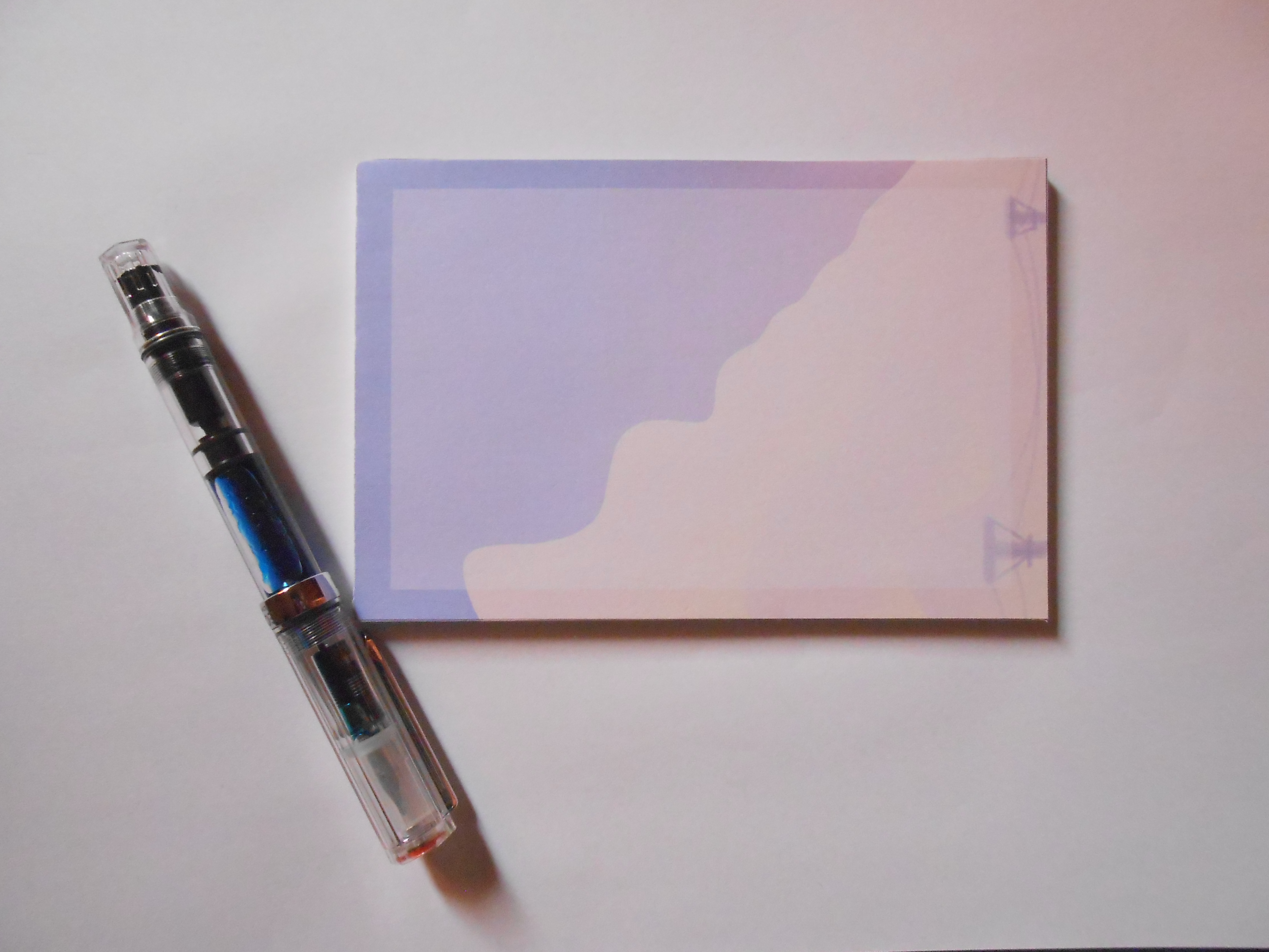 Sunset Notepad