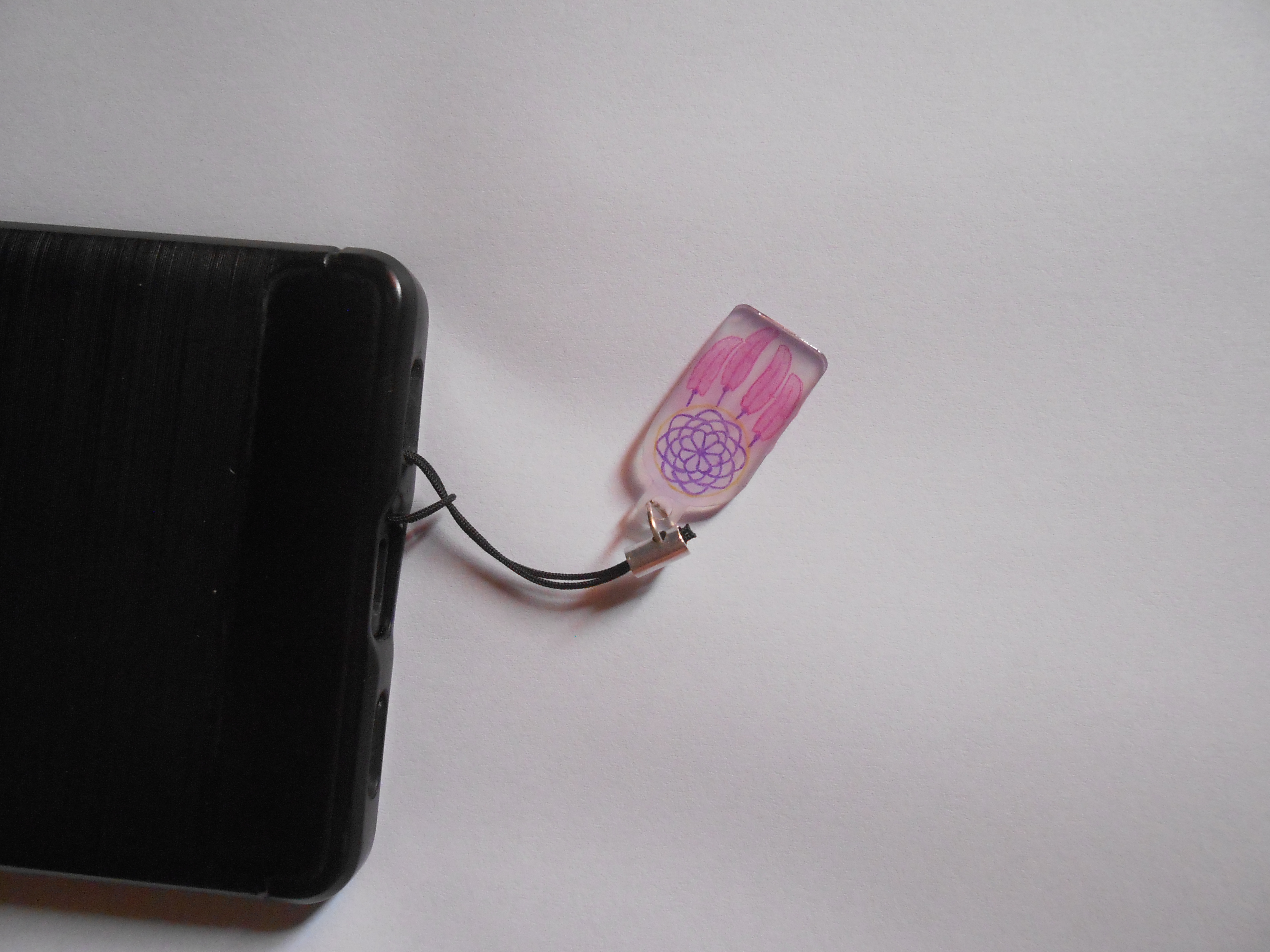 Dreamcatcher Shrinky Dink Charm