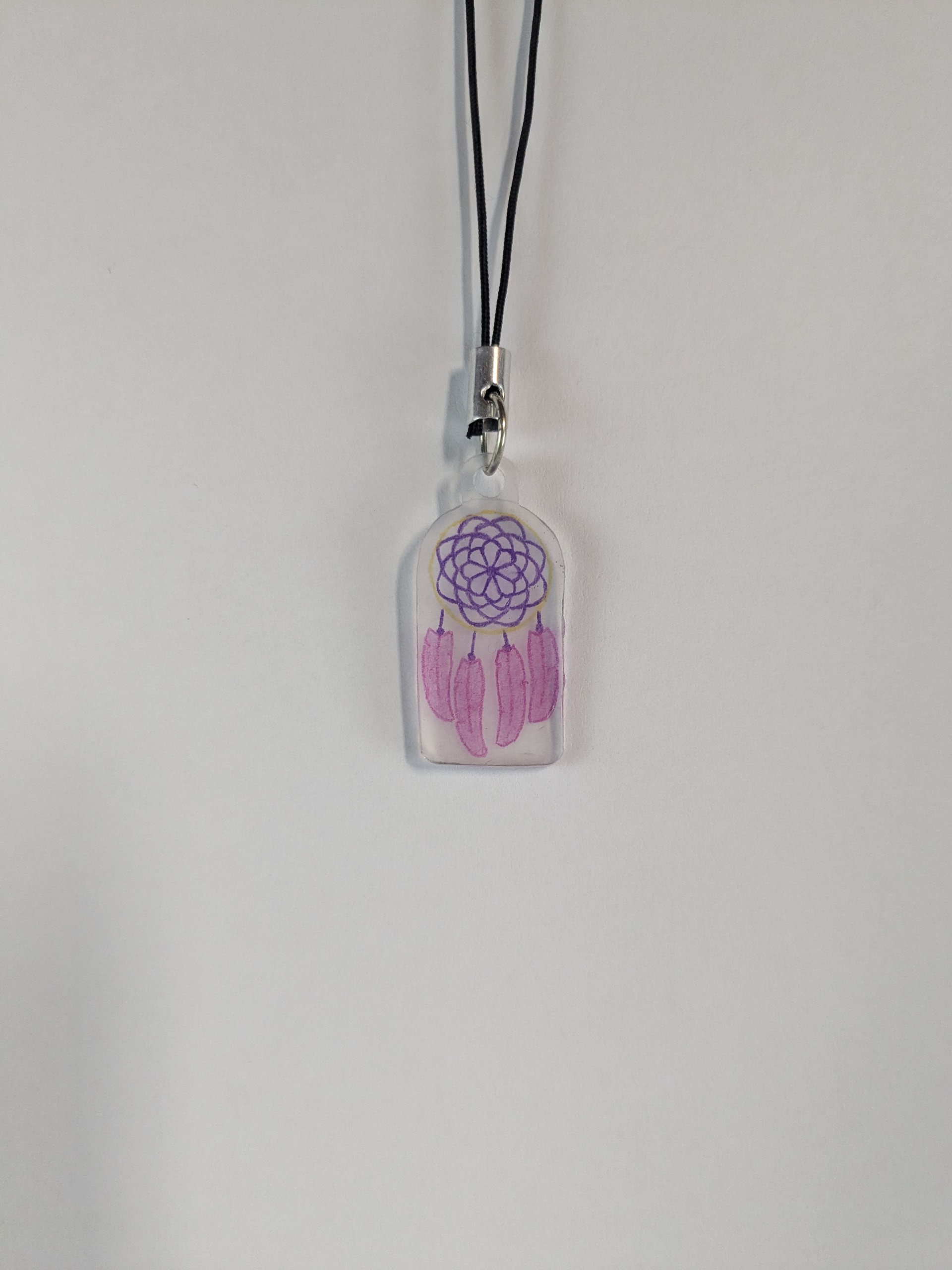 Dreamcatcher Shrinky Dink Charm