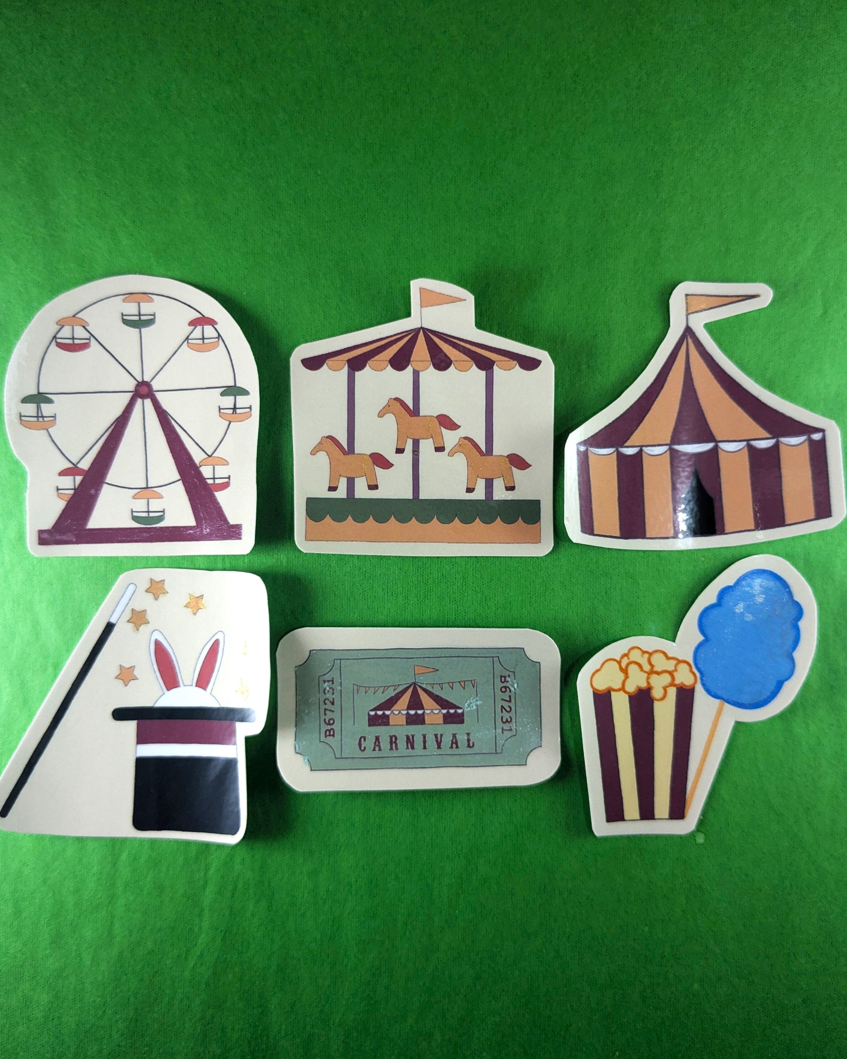Circus Collection Sticker Pack