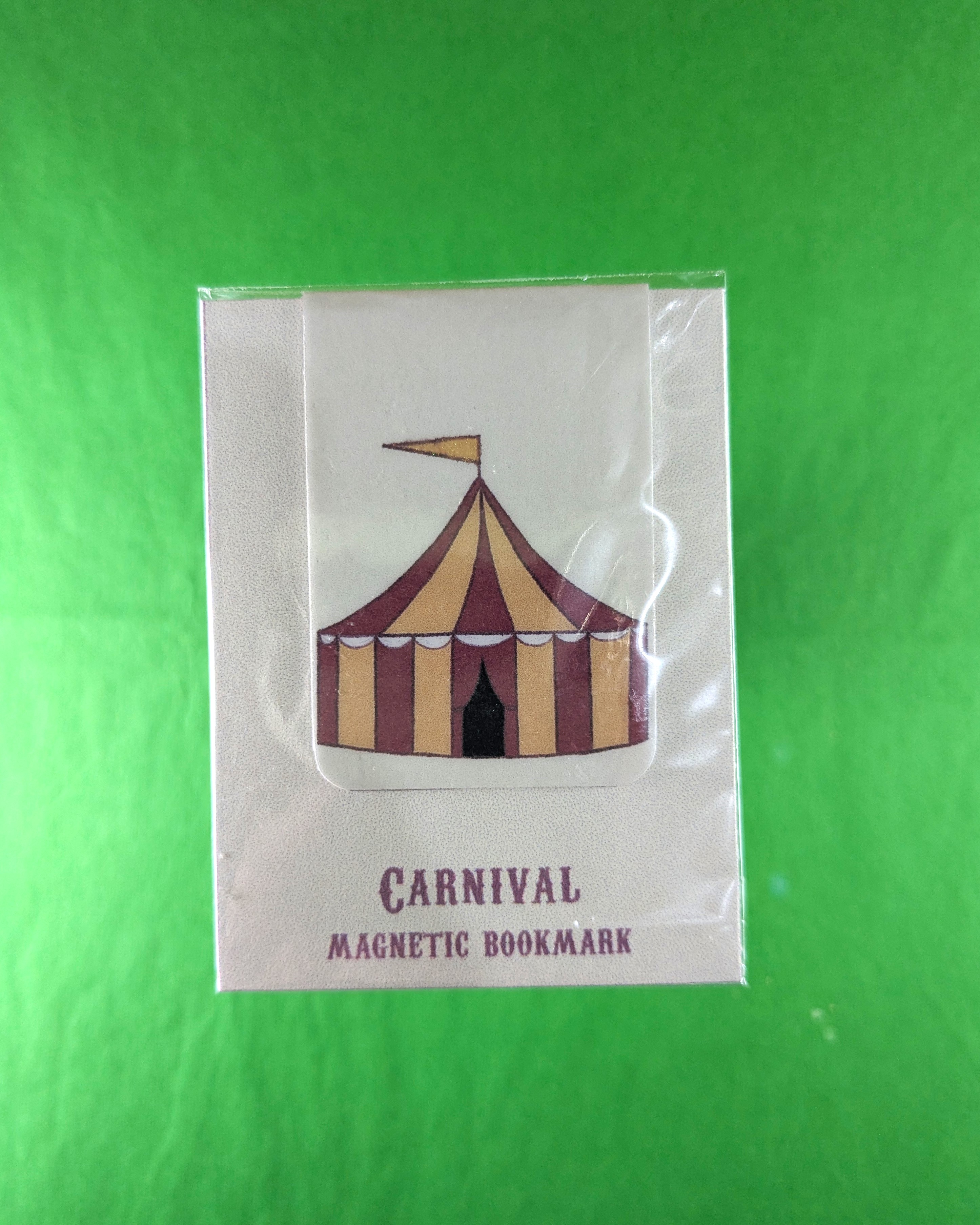 Circus Collection Magnetic Bookmark