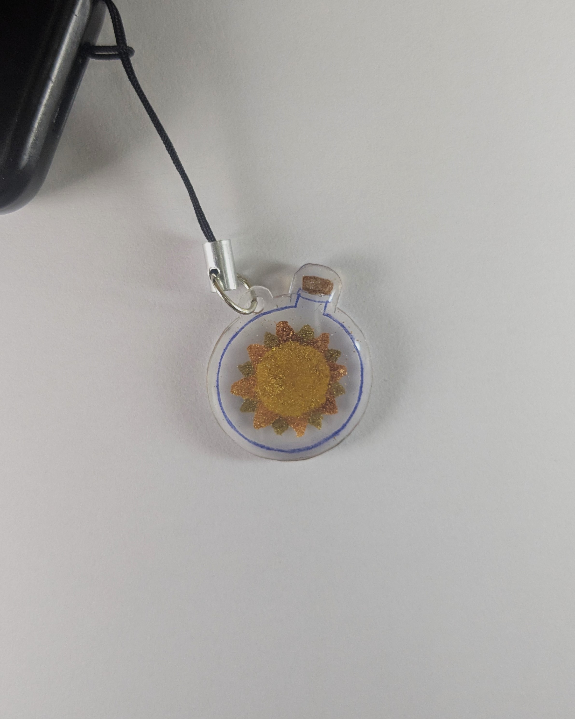 Shimmer Sun Galaxy Charm Shrinky Dink