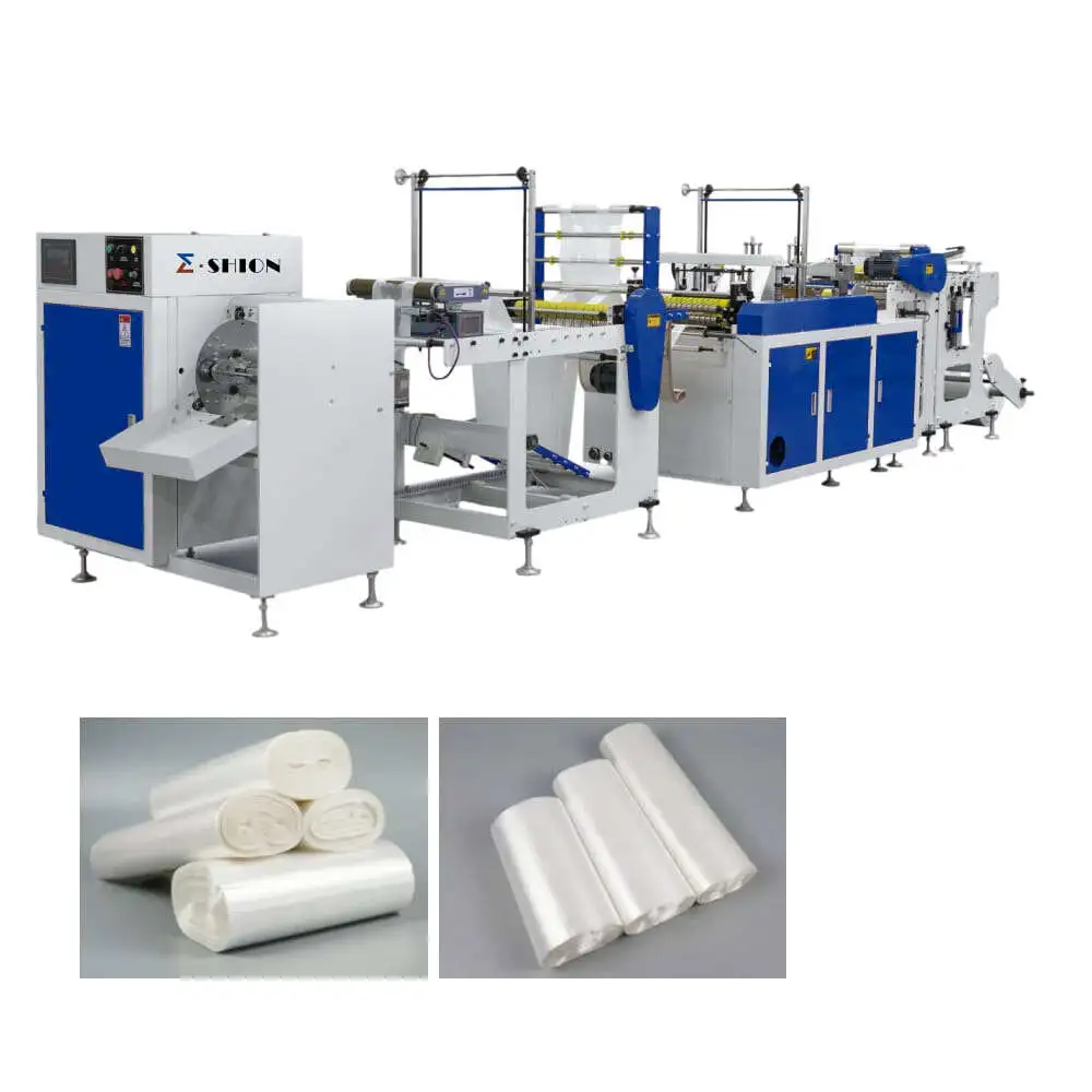 Fully Automatic Disposable Rolling Flat   Bag Making Machine